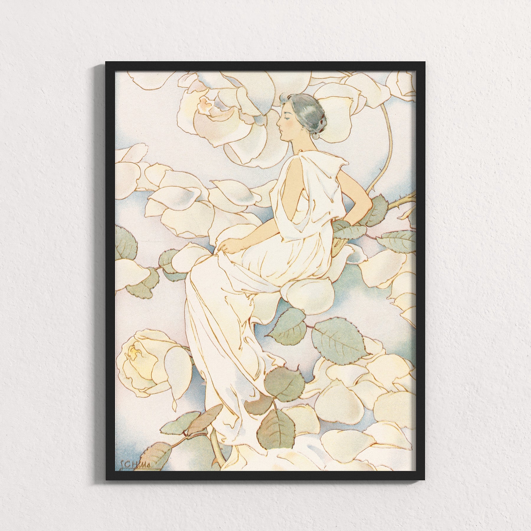 Pastel: Woodland Figure