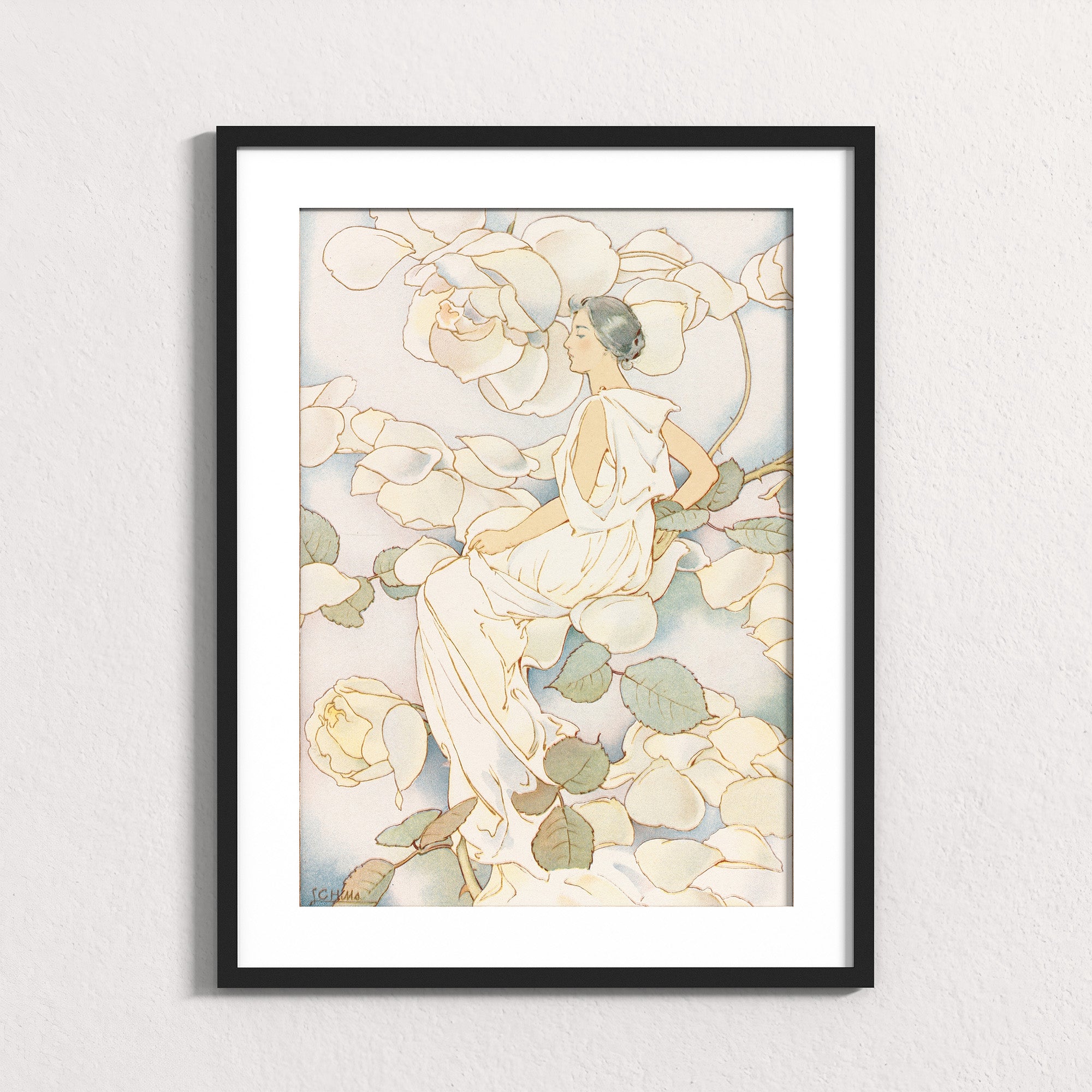 Pastel: Woodland Figure