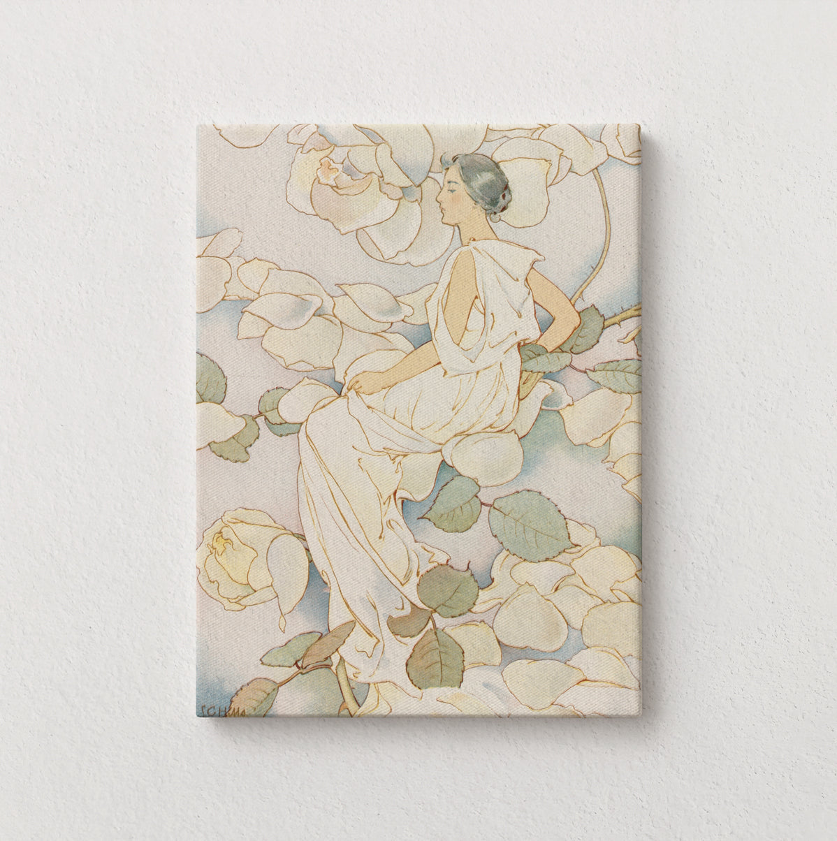Pastel: Woodland Figure