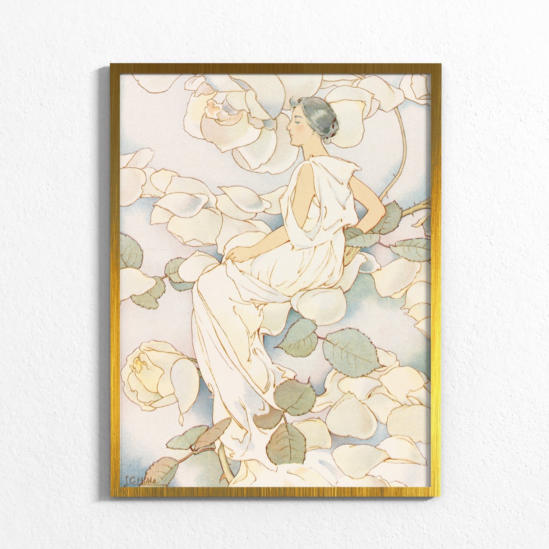 Pastel: Woodland Figure