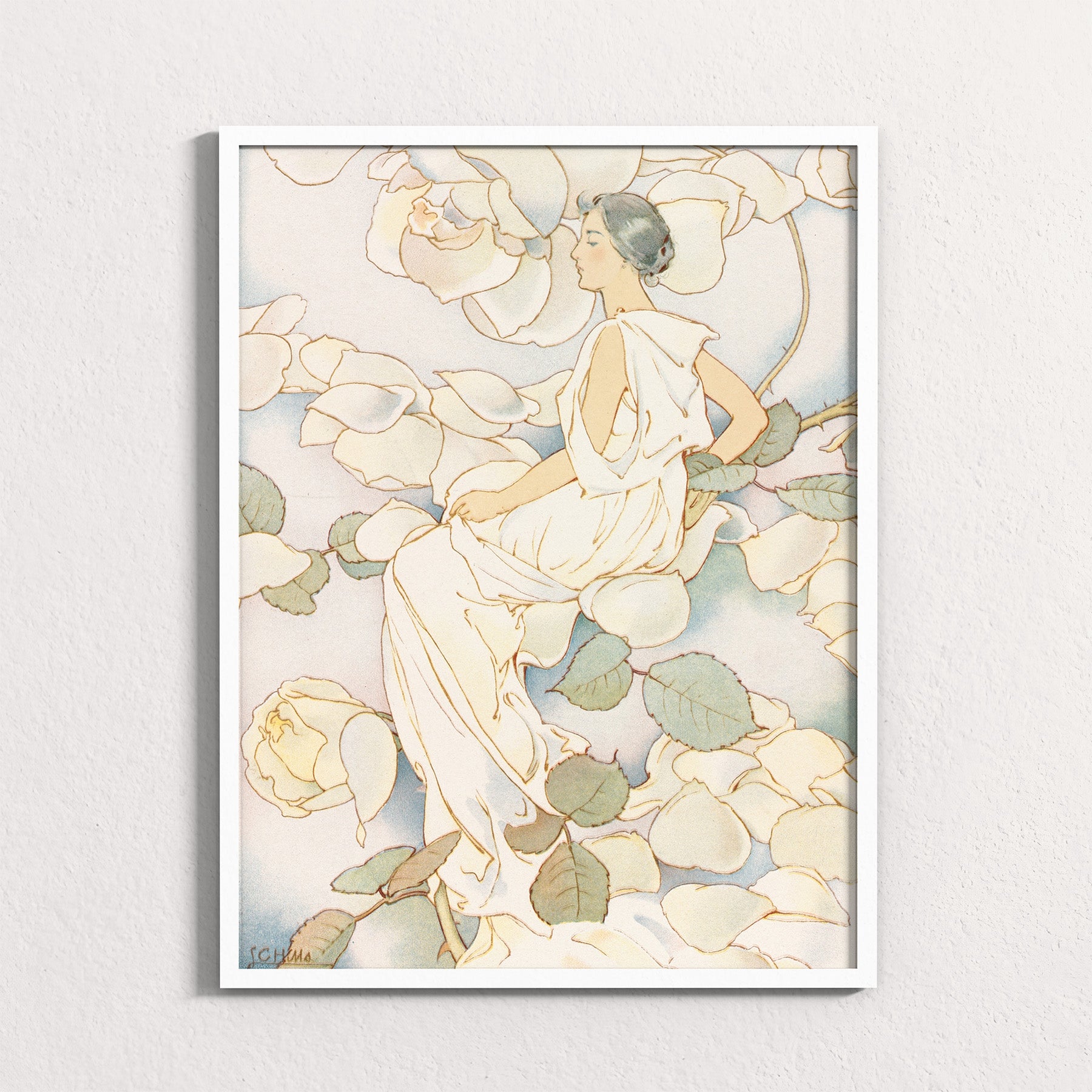 Pastel: Woodland Figure