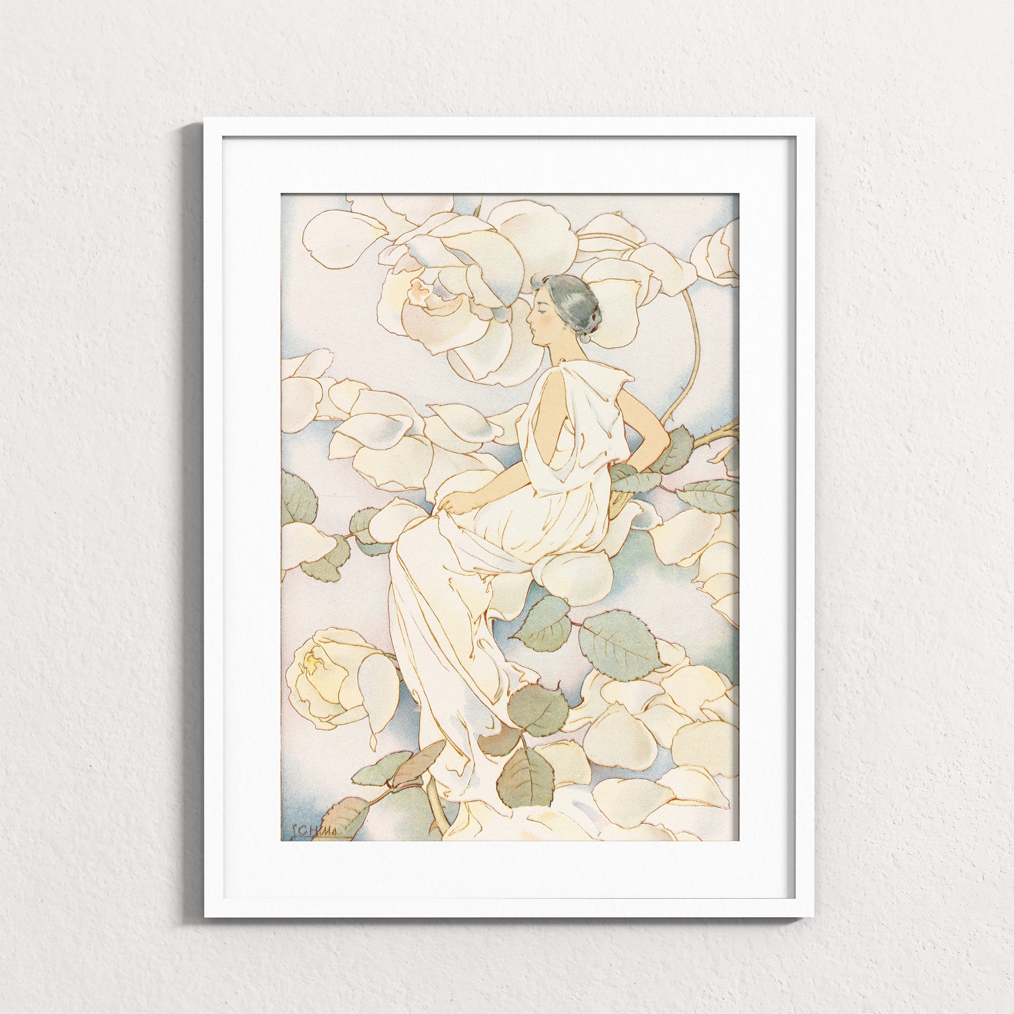 Pastel: Woodland Figure