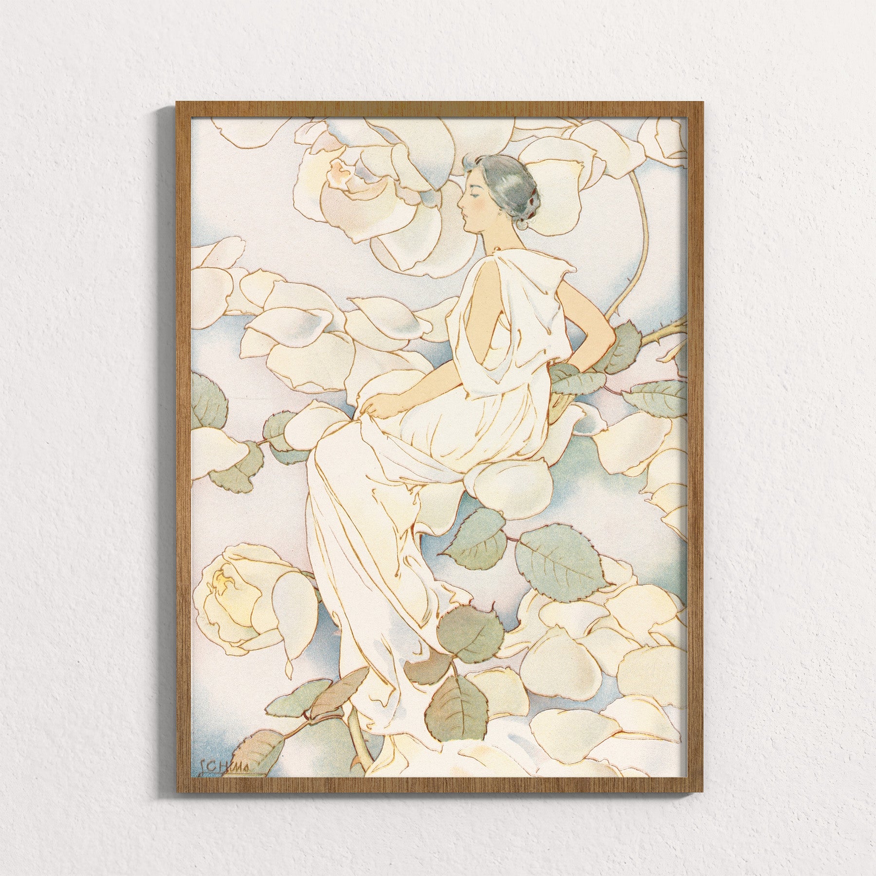 Pastel: Woodland Figure