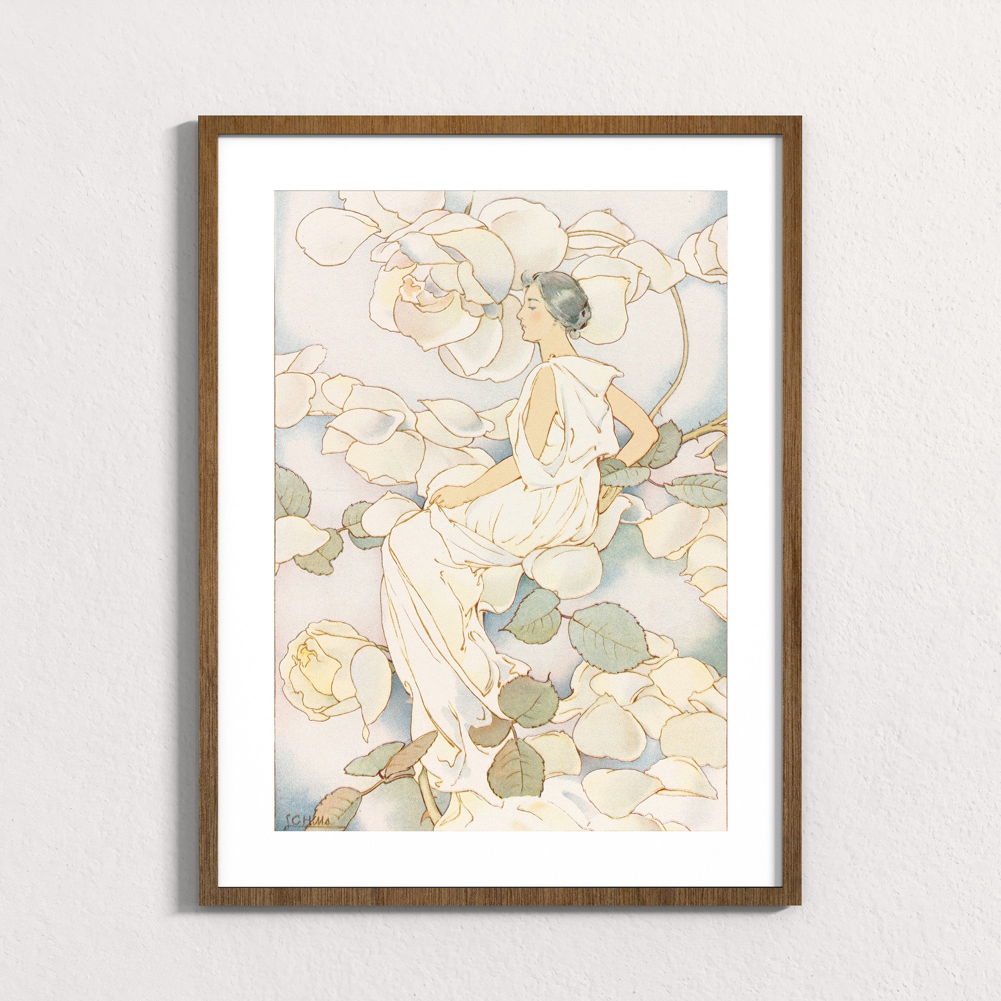 Pastel: Woodland Figure