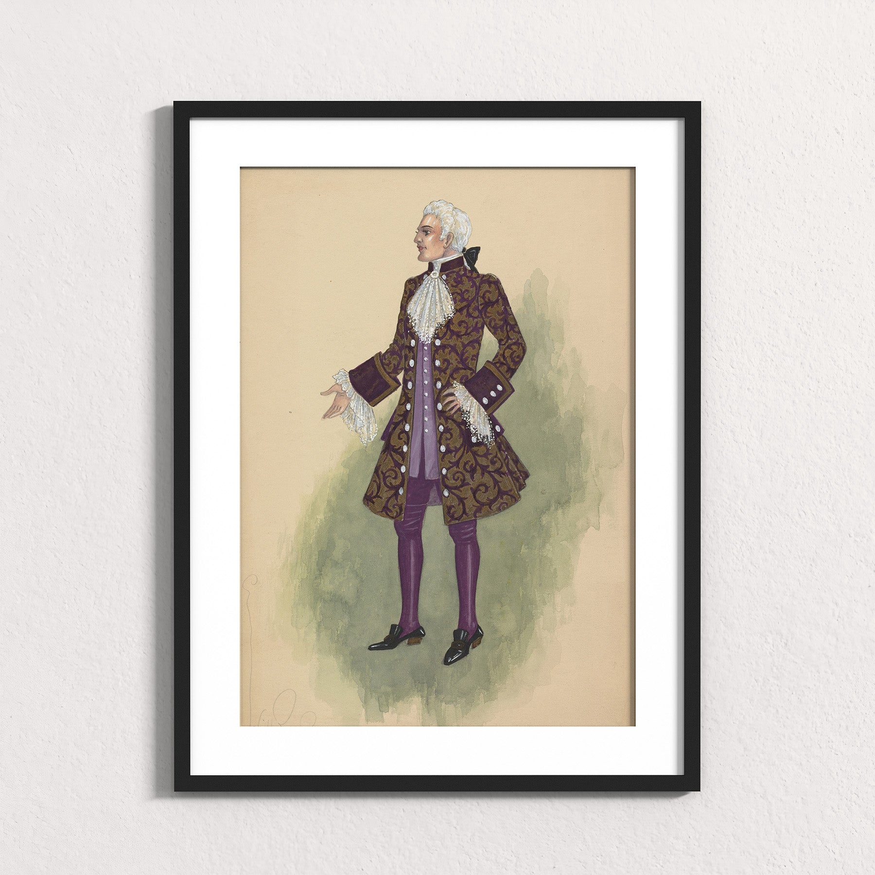 Velvet: Brocade Portrait