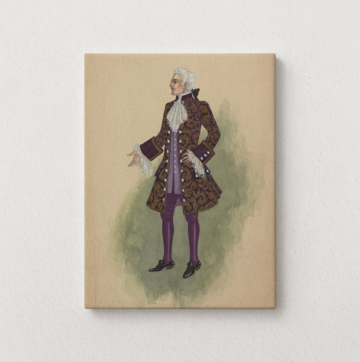 Velvet: Brocade Portrait