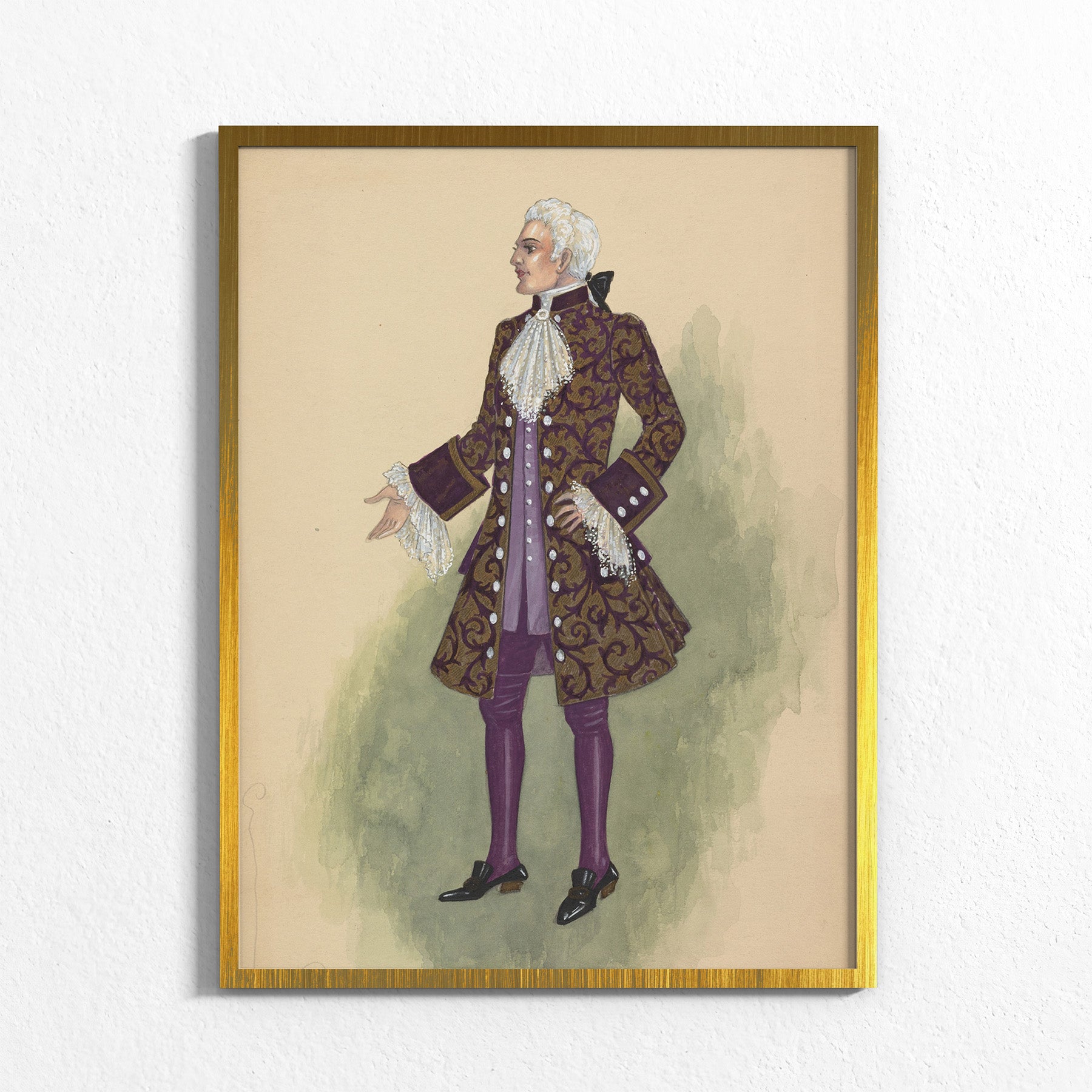 Velvet: Brocade Portrait