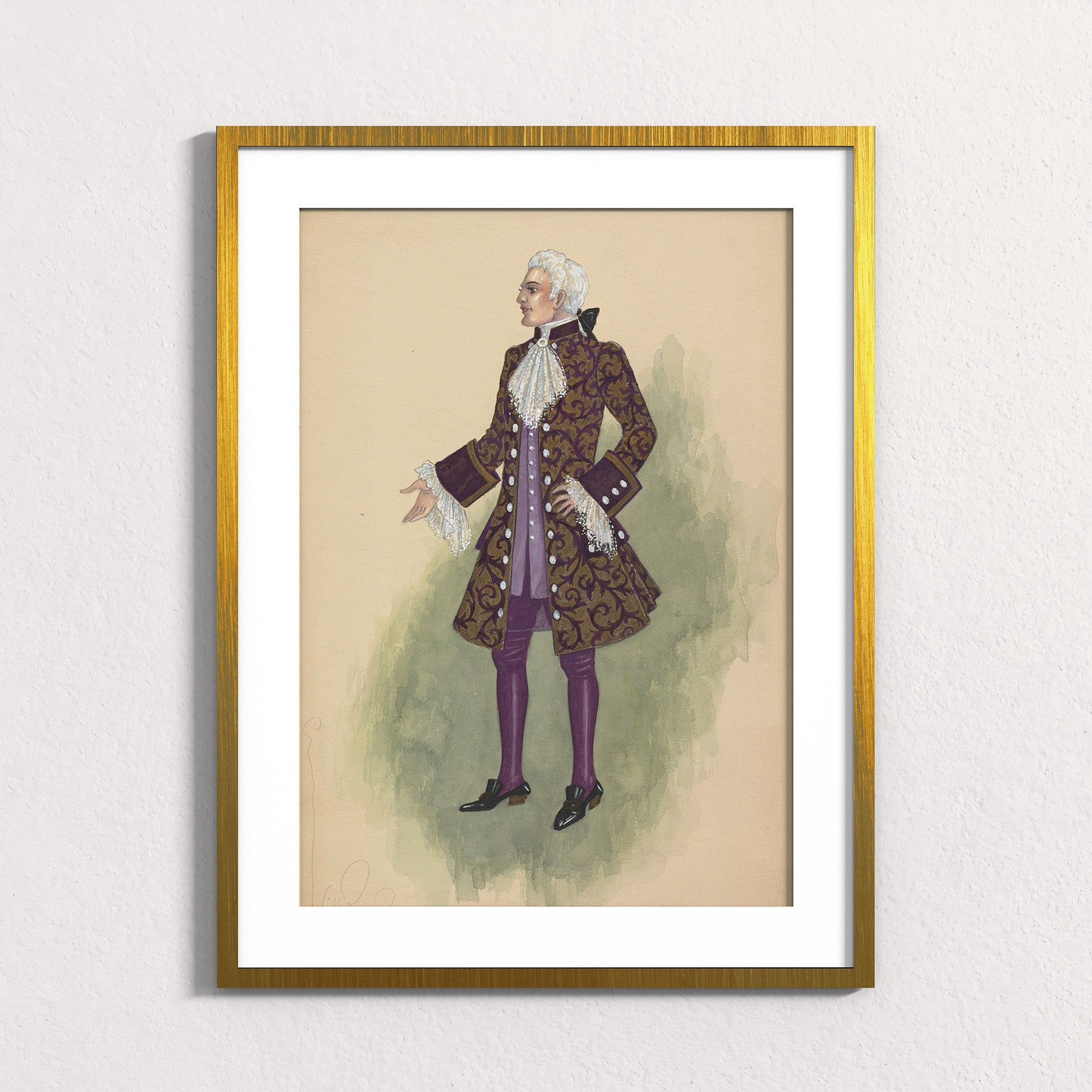 Velvet: Brocade Portrait
