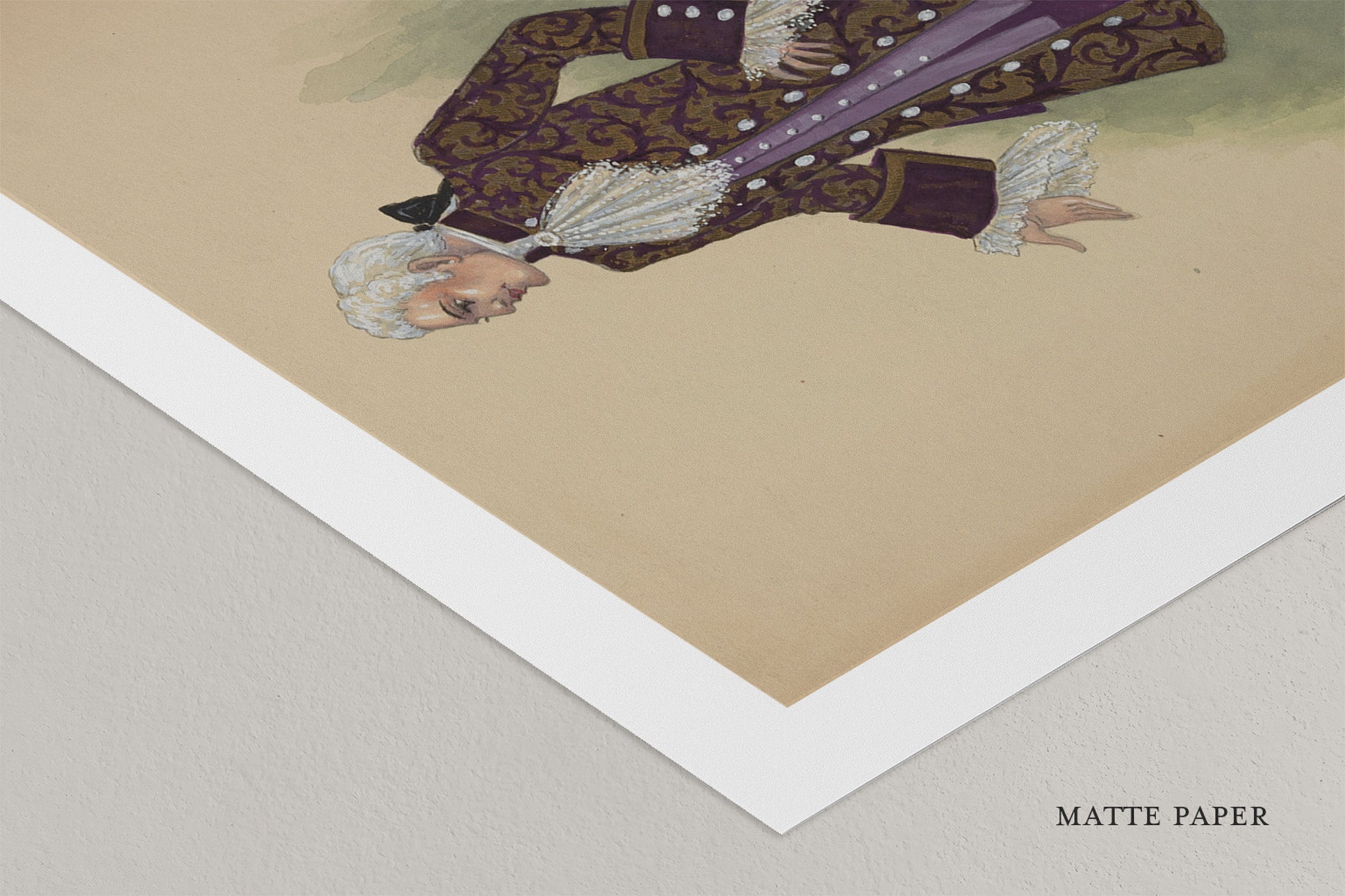 Velvet: Brocade Portrait