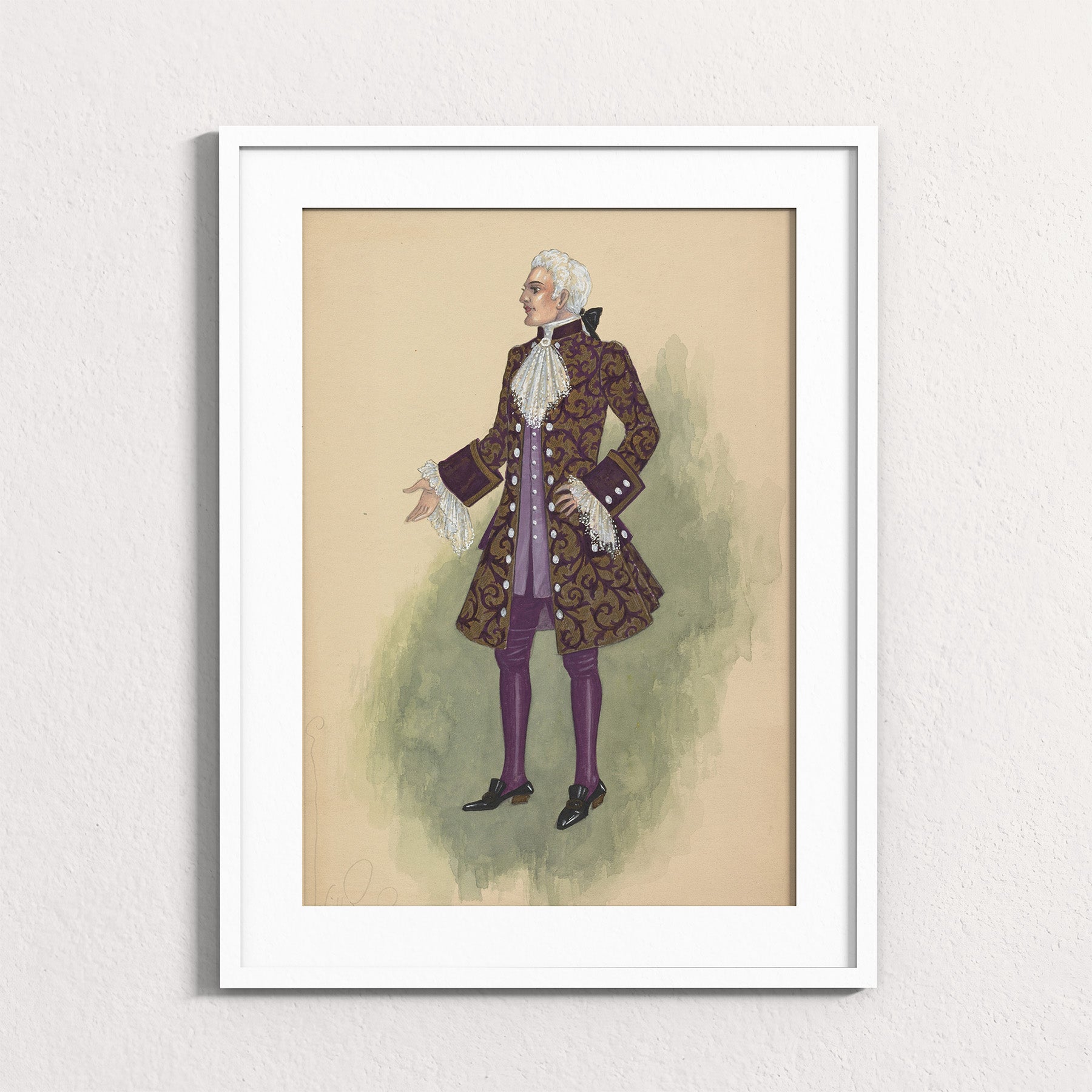 Velvet: Brocade Portrait