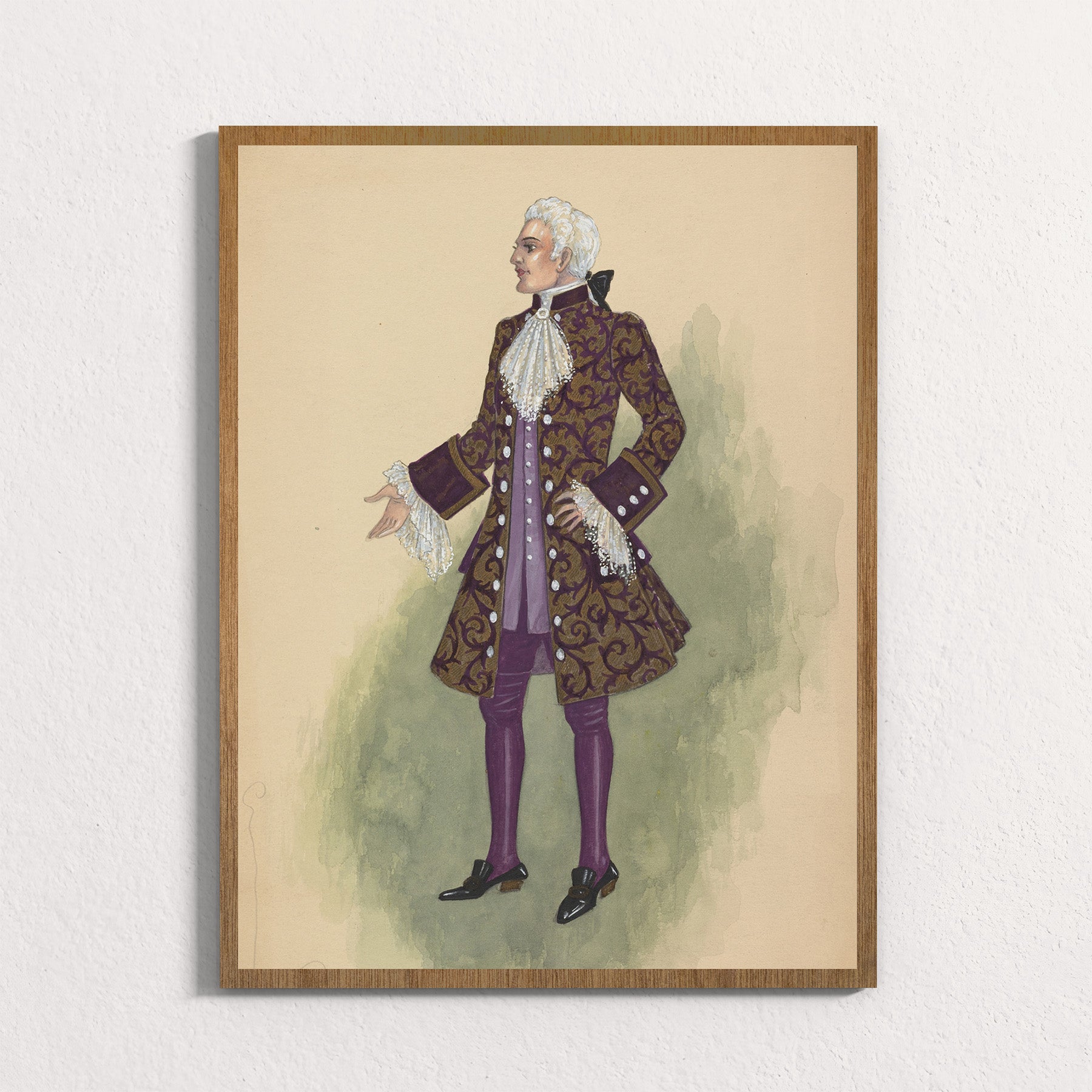 Velvet: Brocade Portrait