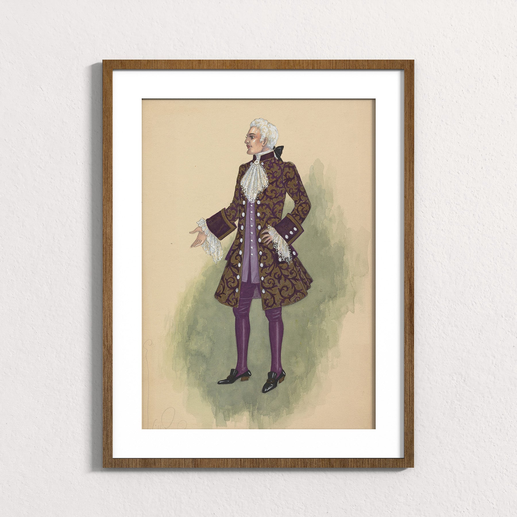 Velvet: Brocade Portrait