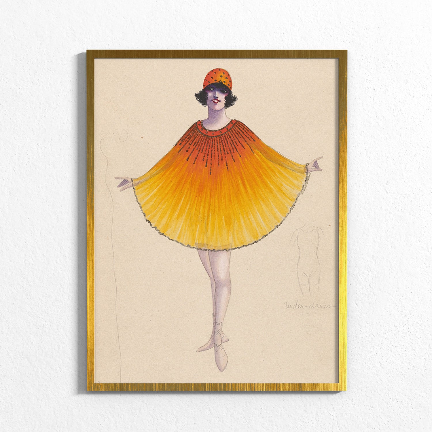 Marigold: Flapper Dress