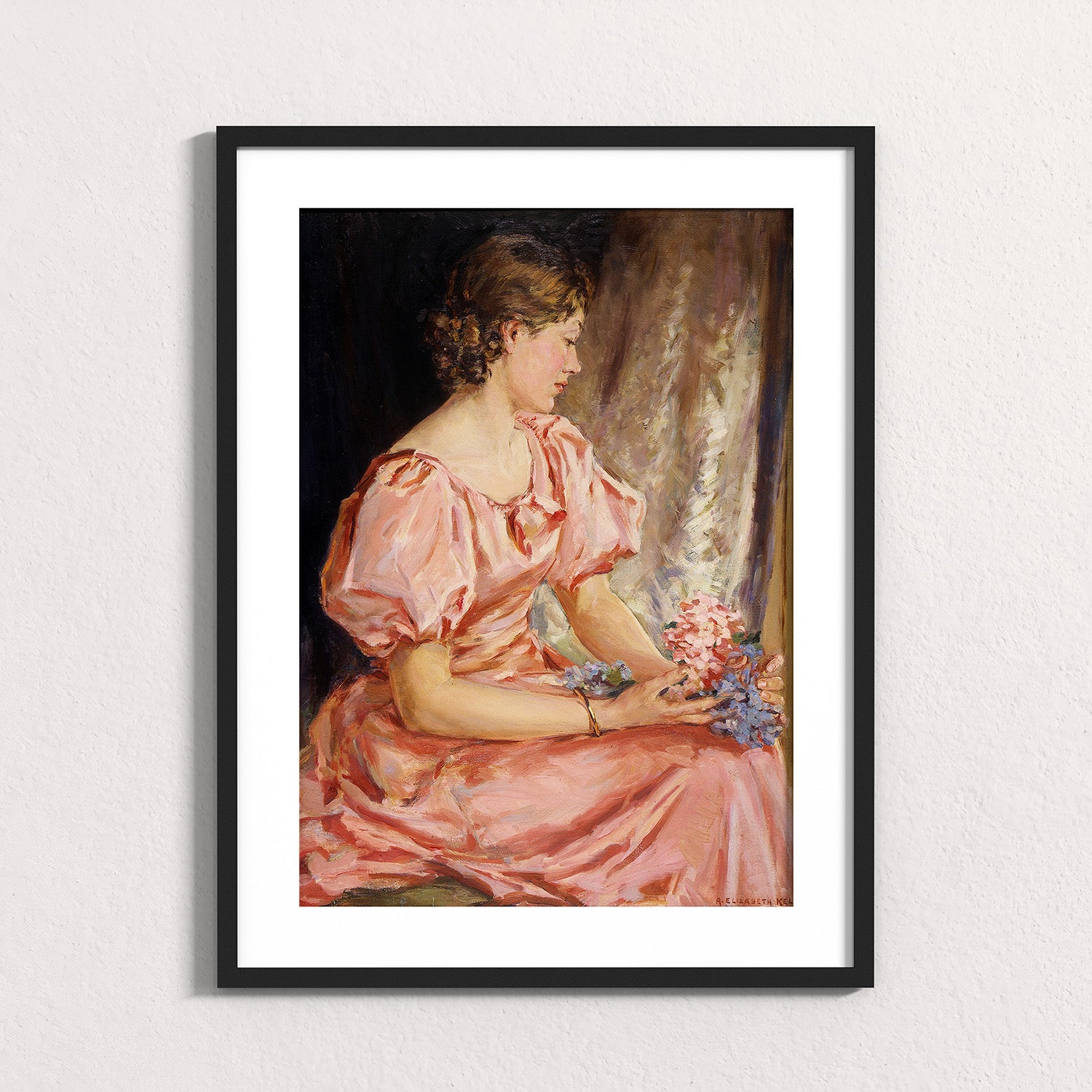 Oyster: Seated Girl