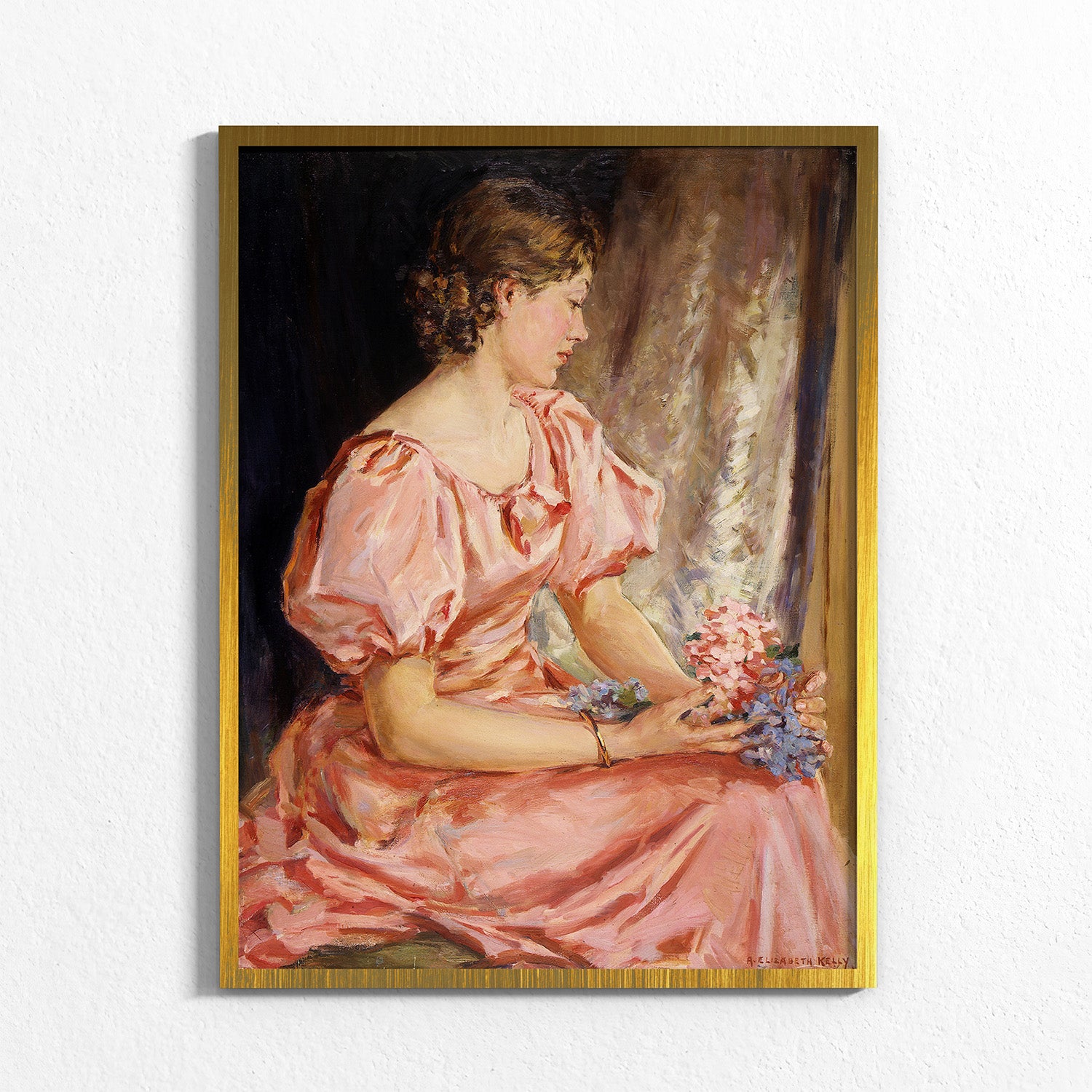 Oyster: Seated Girl