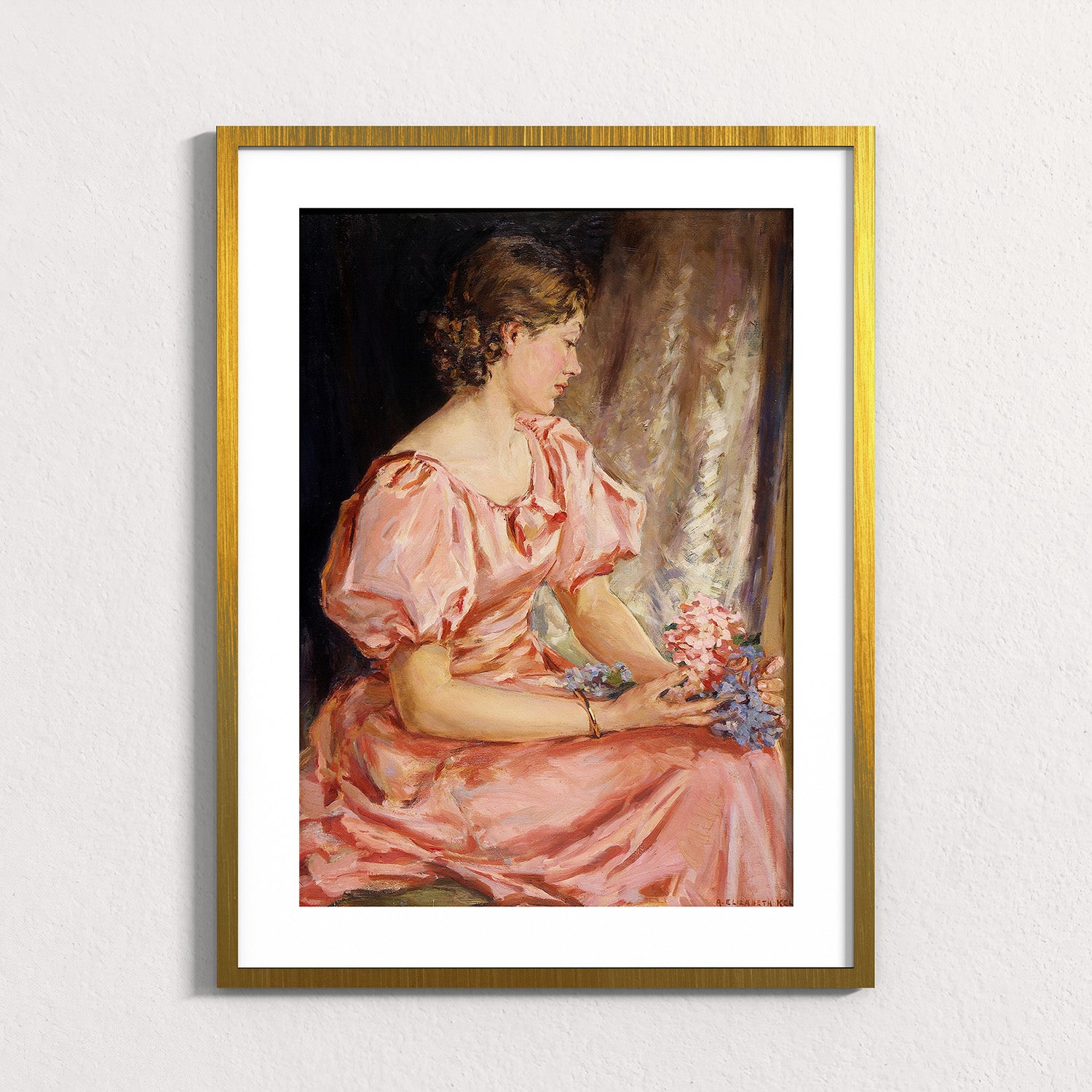 Oyster: Seated Girl