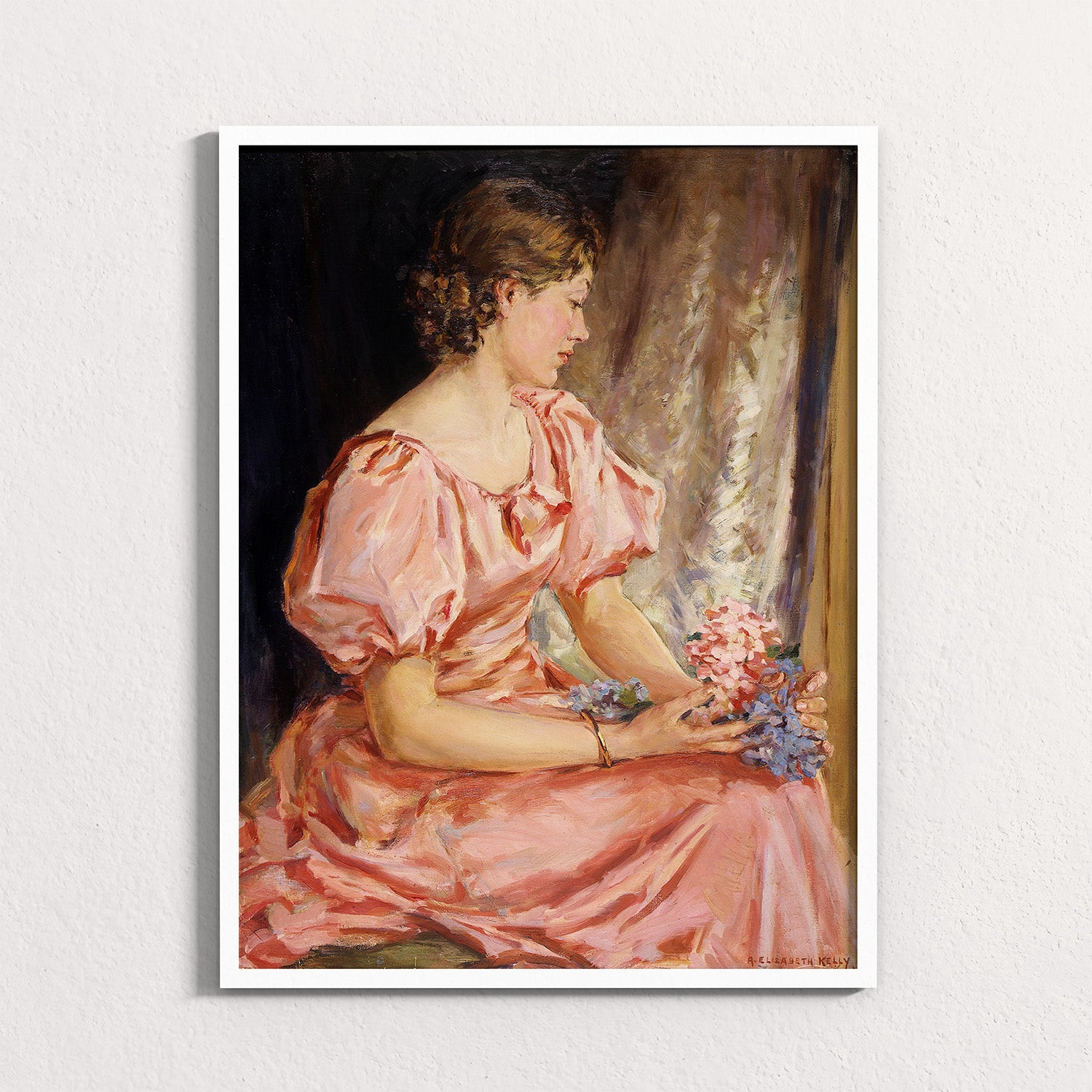 Oyster: Seated Girl