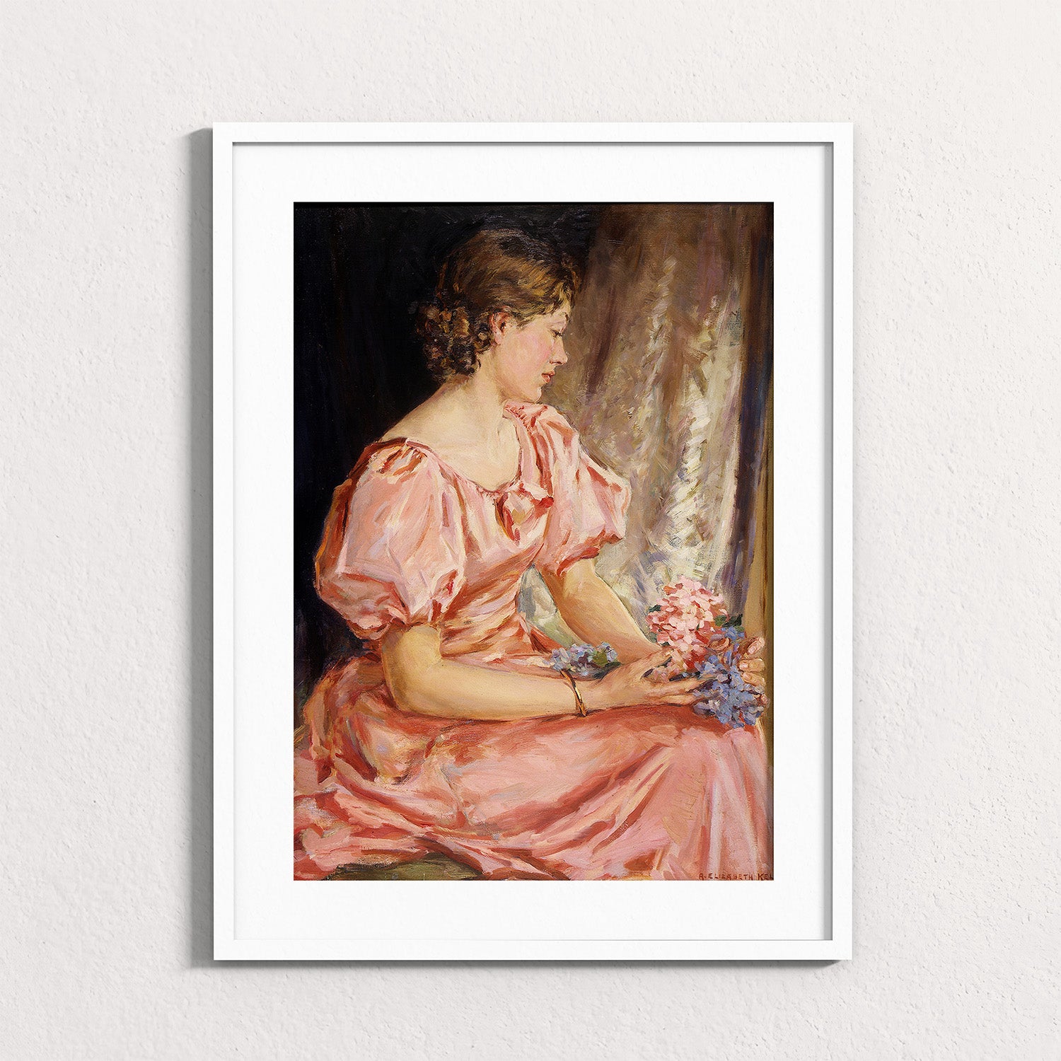 Oyster: Seated Girl