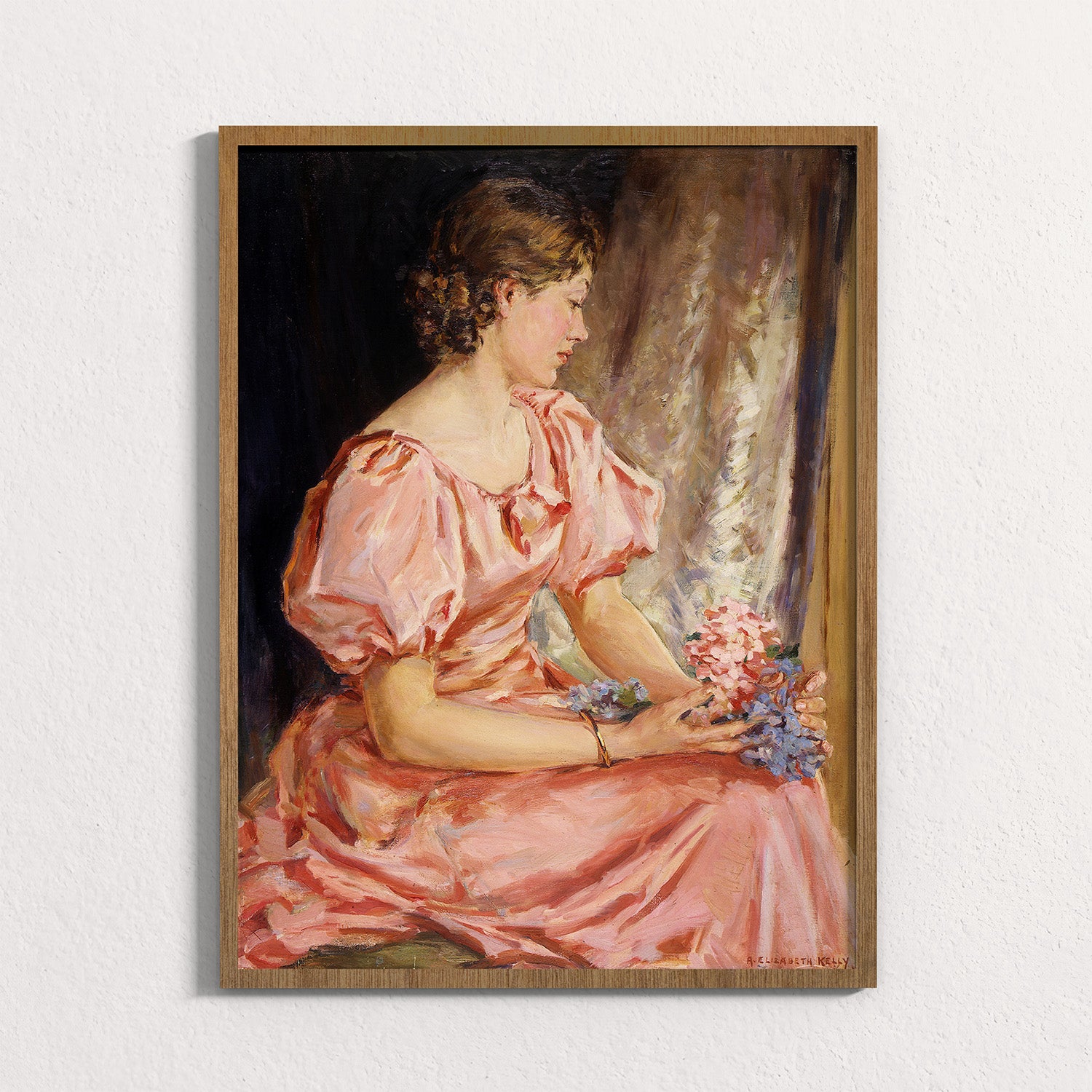 Oyster: Seated Girl