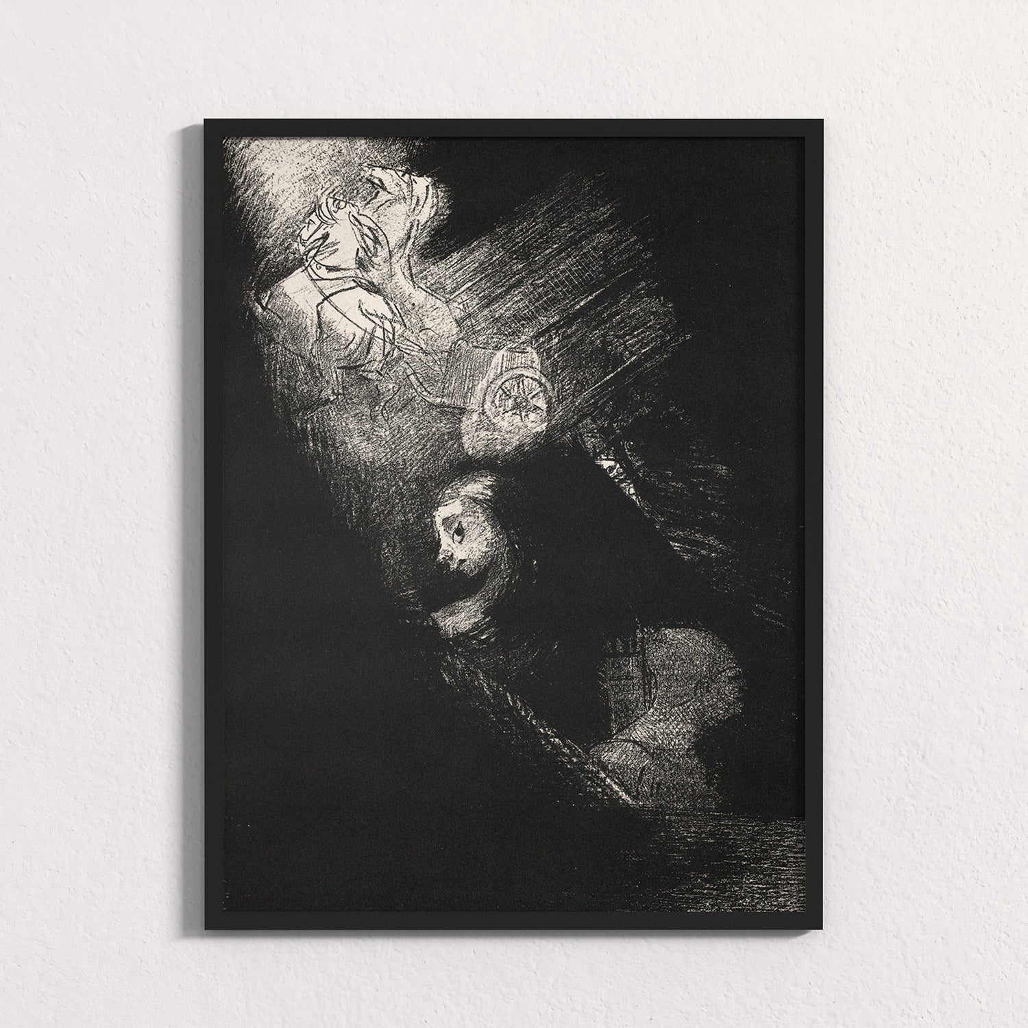 Charcoal: Sacred Gaze