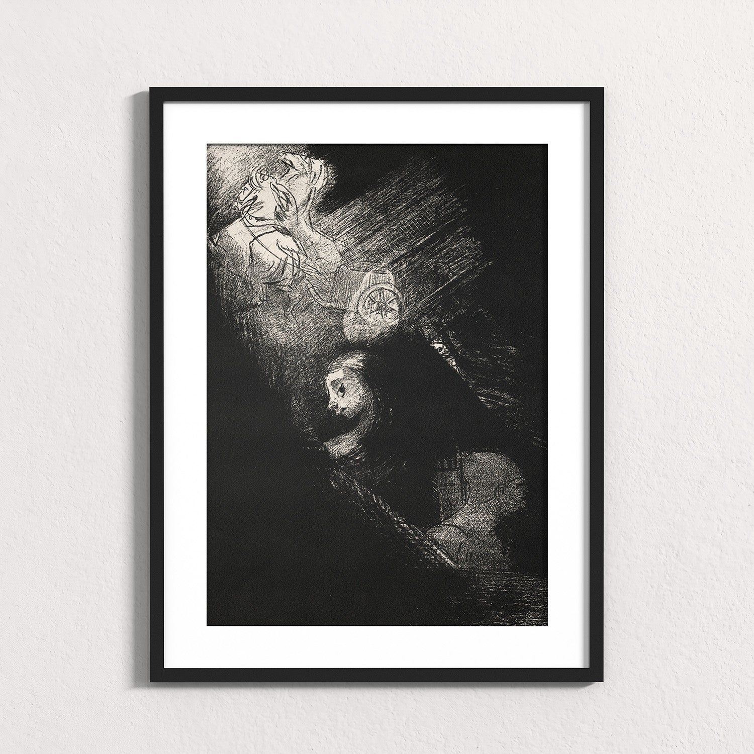 Charcoal: Sacred Gaze