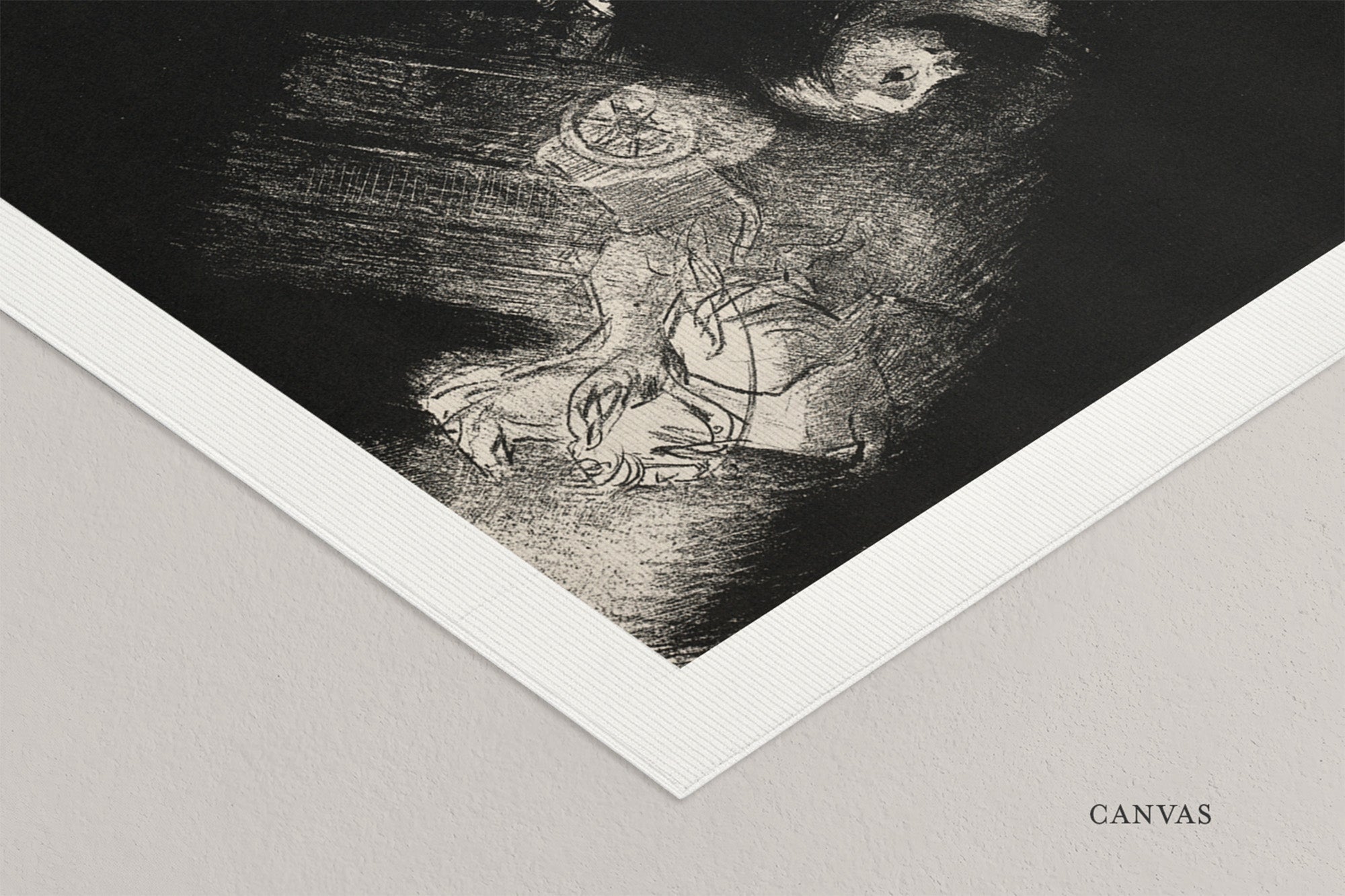 Charcoal: Sacred Gaze