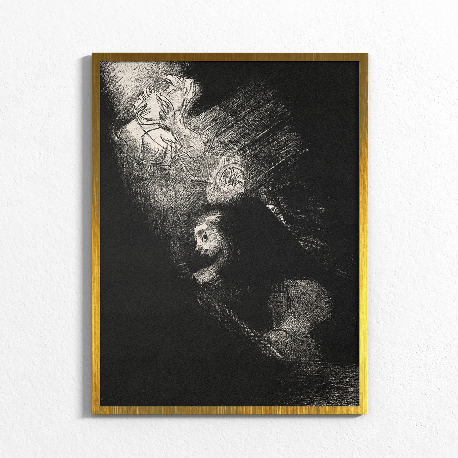 Charcoal: Sacred Gaze