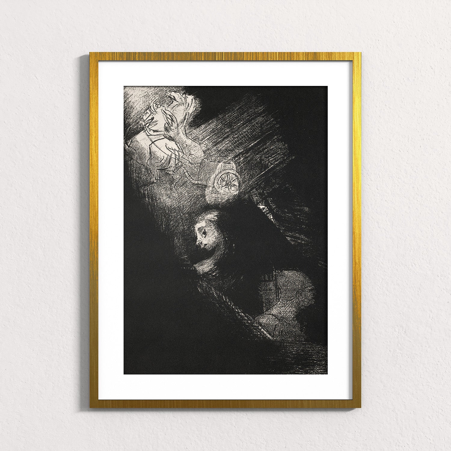 Charcoal: Sacred Gaze
