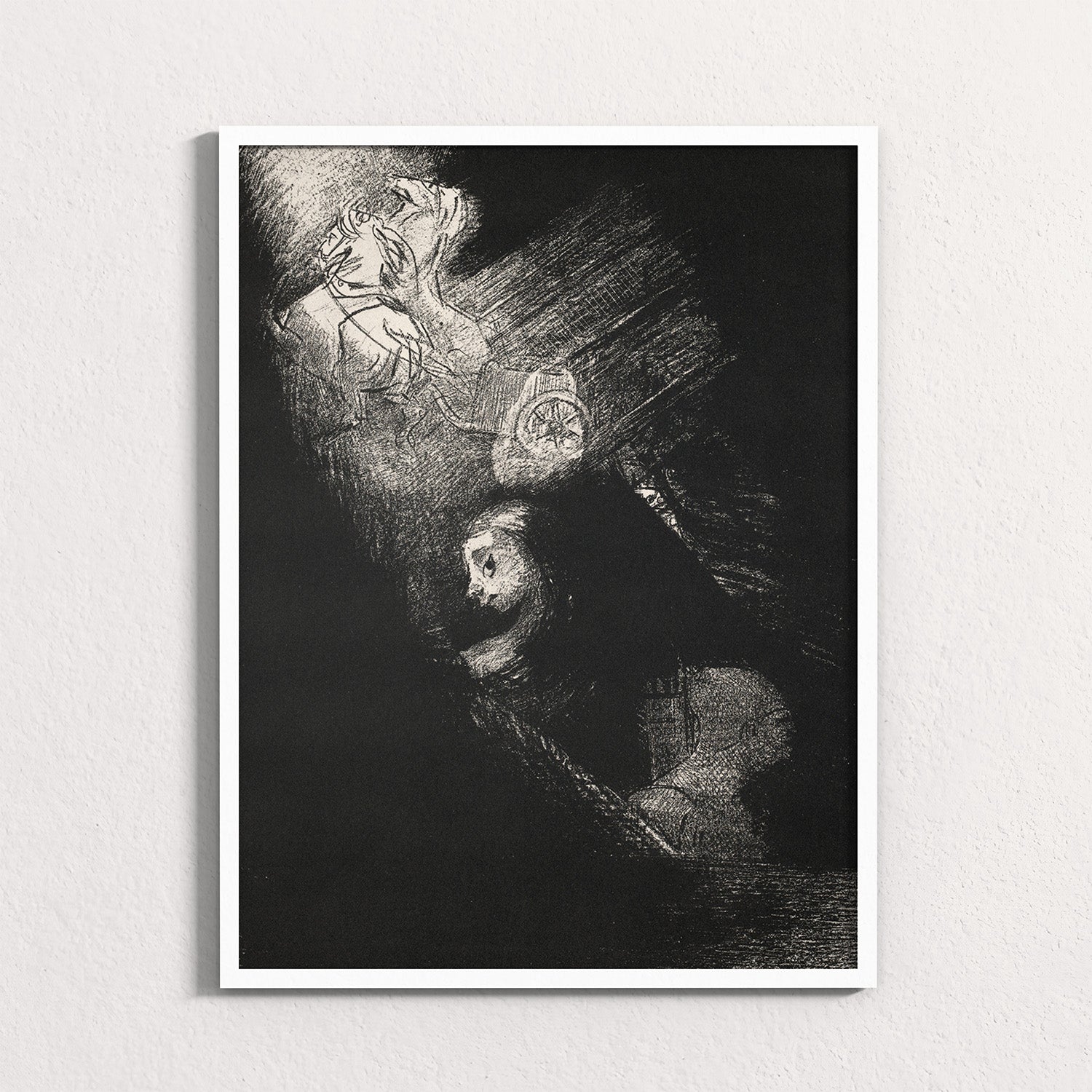 Charcoal: Sacred Gaze