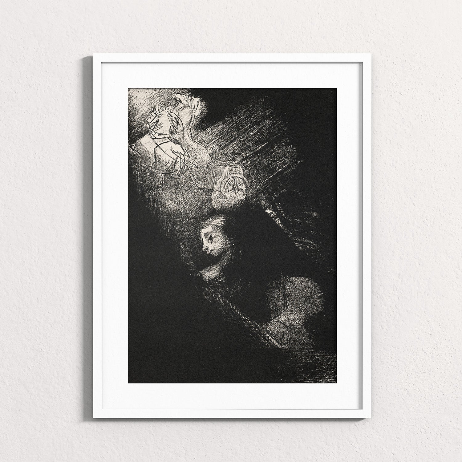 Charcoal: Sacred Gaze