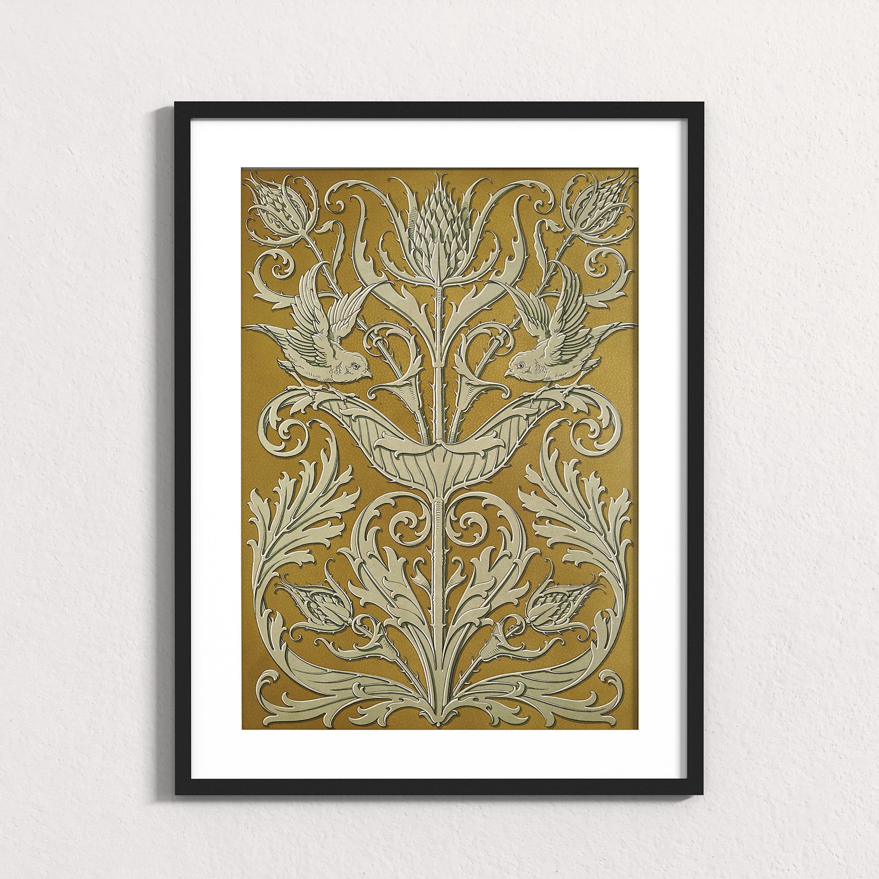 Thistle and Sparrows