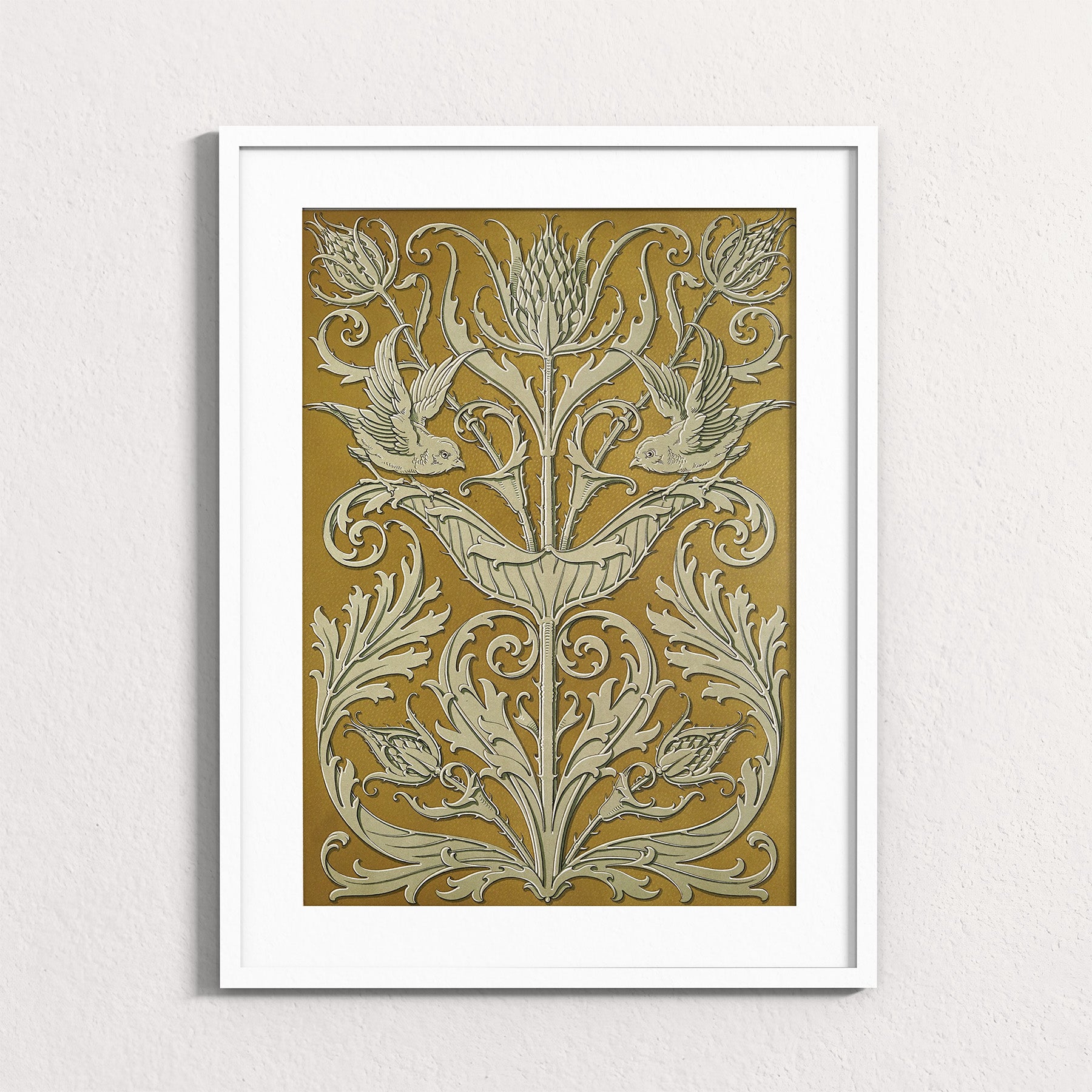 Thistle and Sparrows