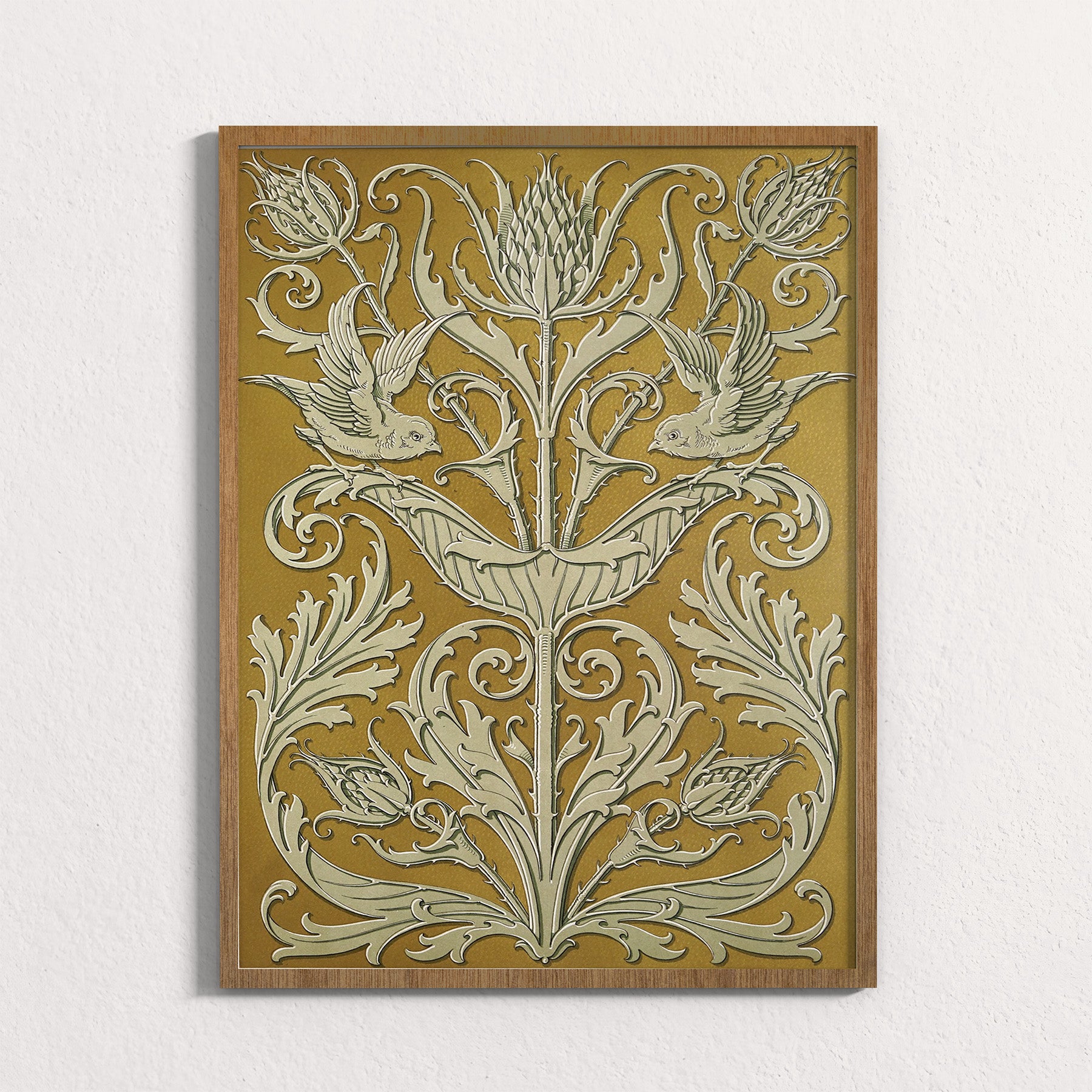 Thistle and Sparrows