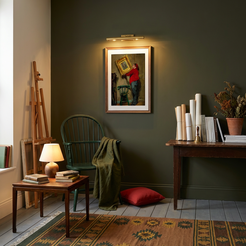 Hanging a Painting