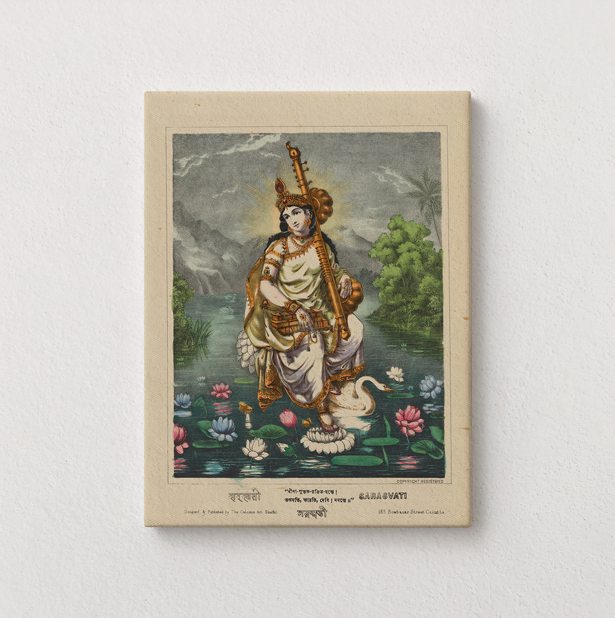 Goddess Sarasvati