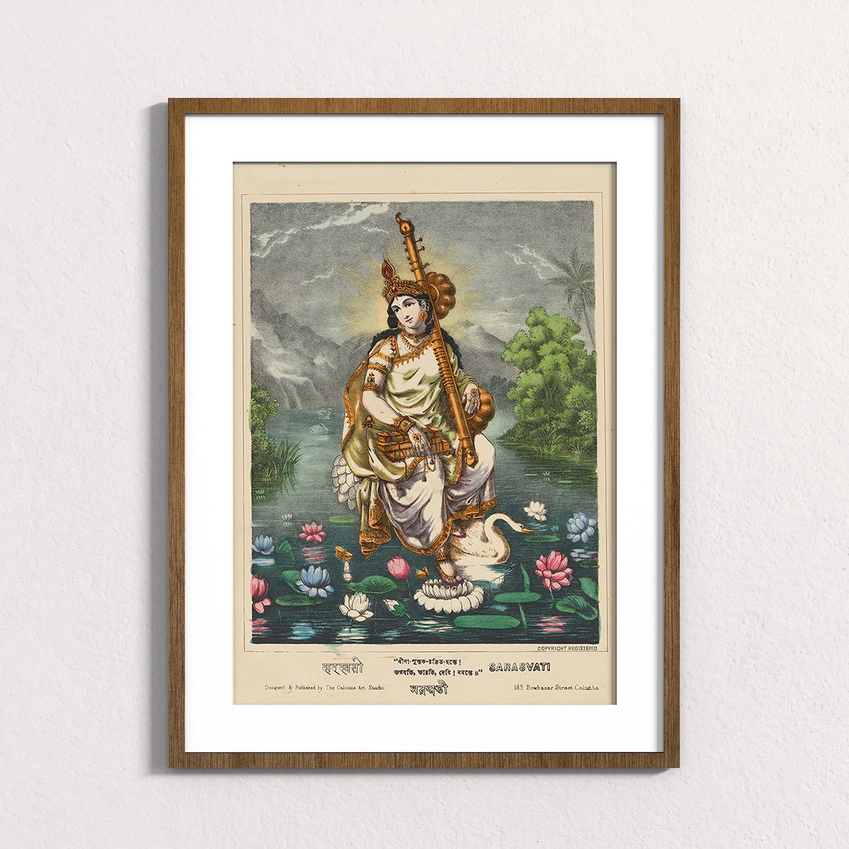 Goddess Sarasvati