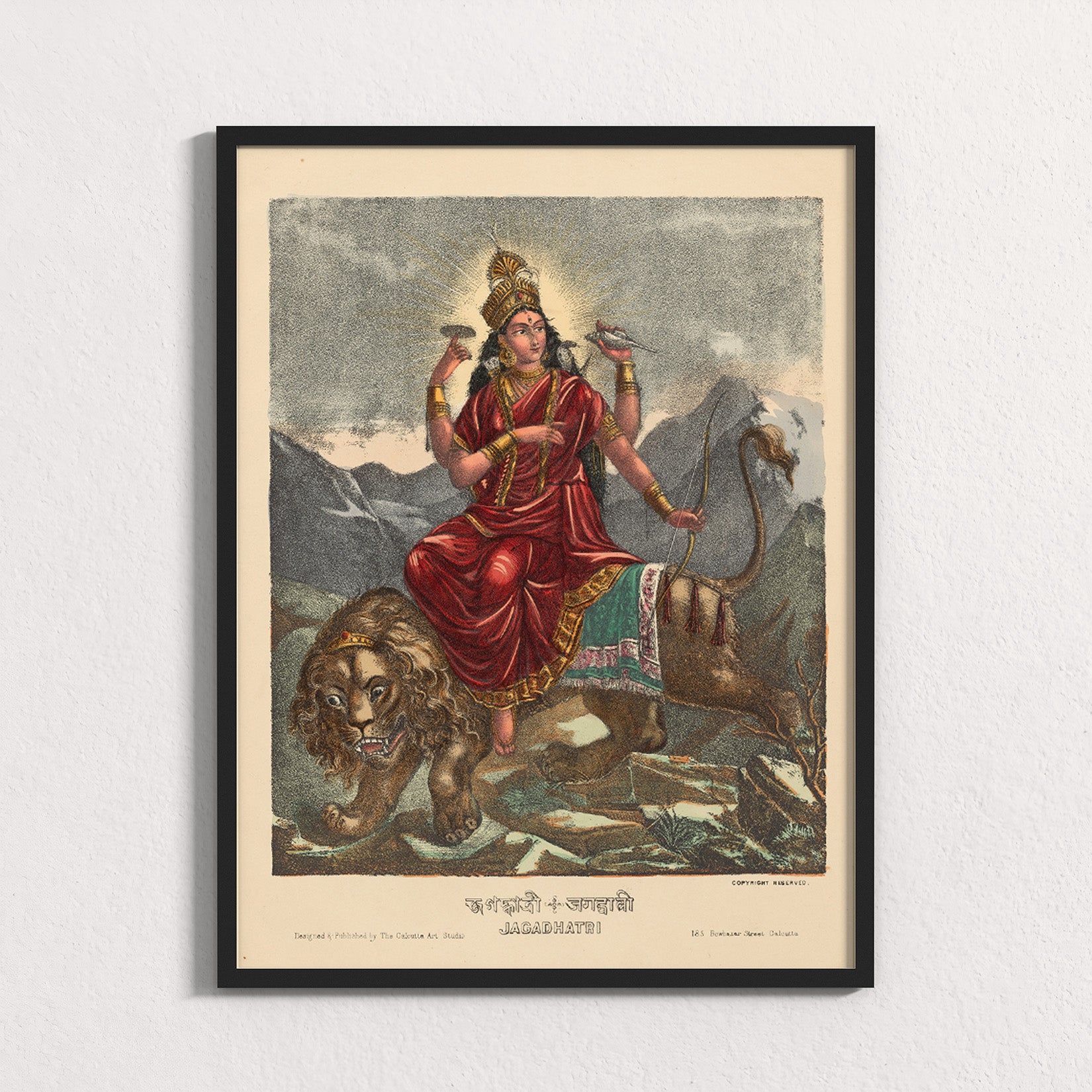 Goddess Jagadhatri
