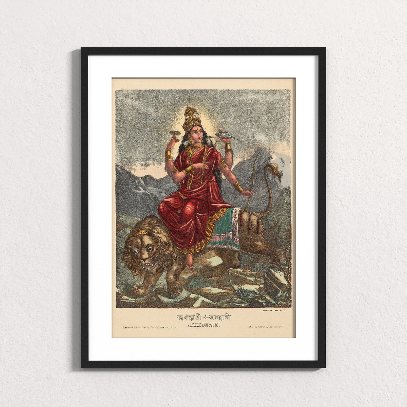 Goddess Jagadhatri