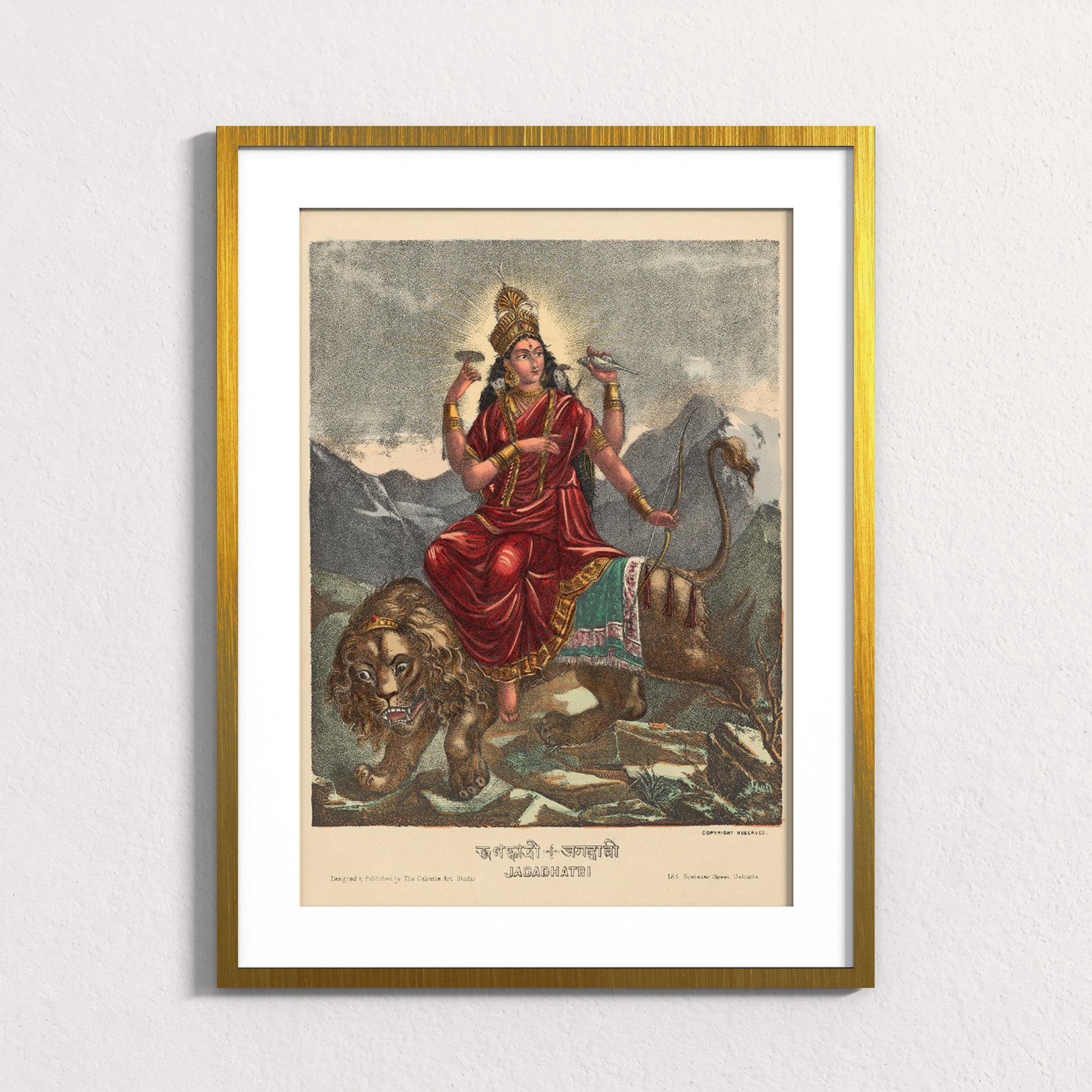 Goddess Jagadhatri