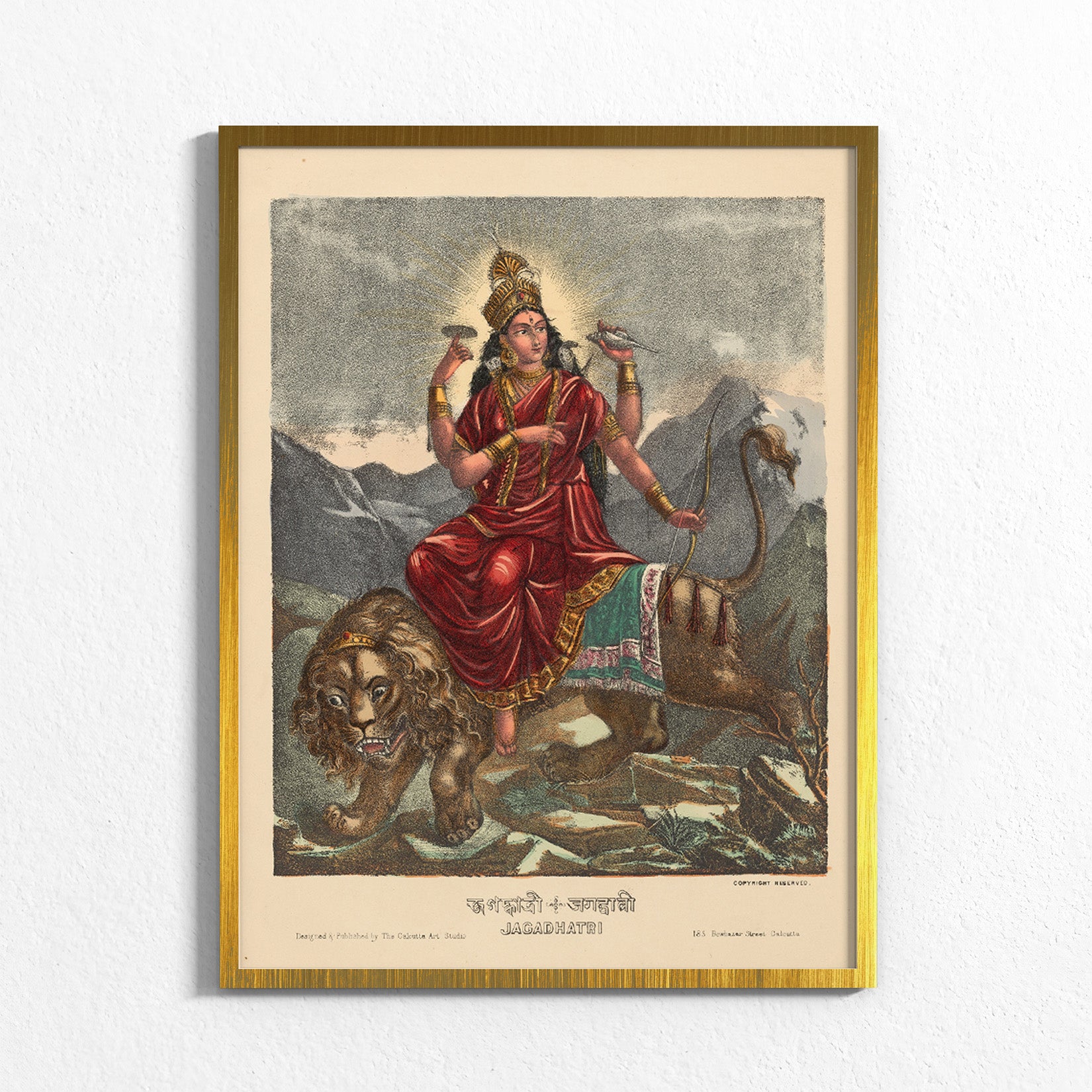 Goddess Jagadhatri
