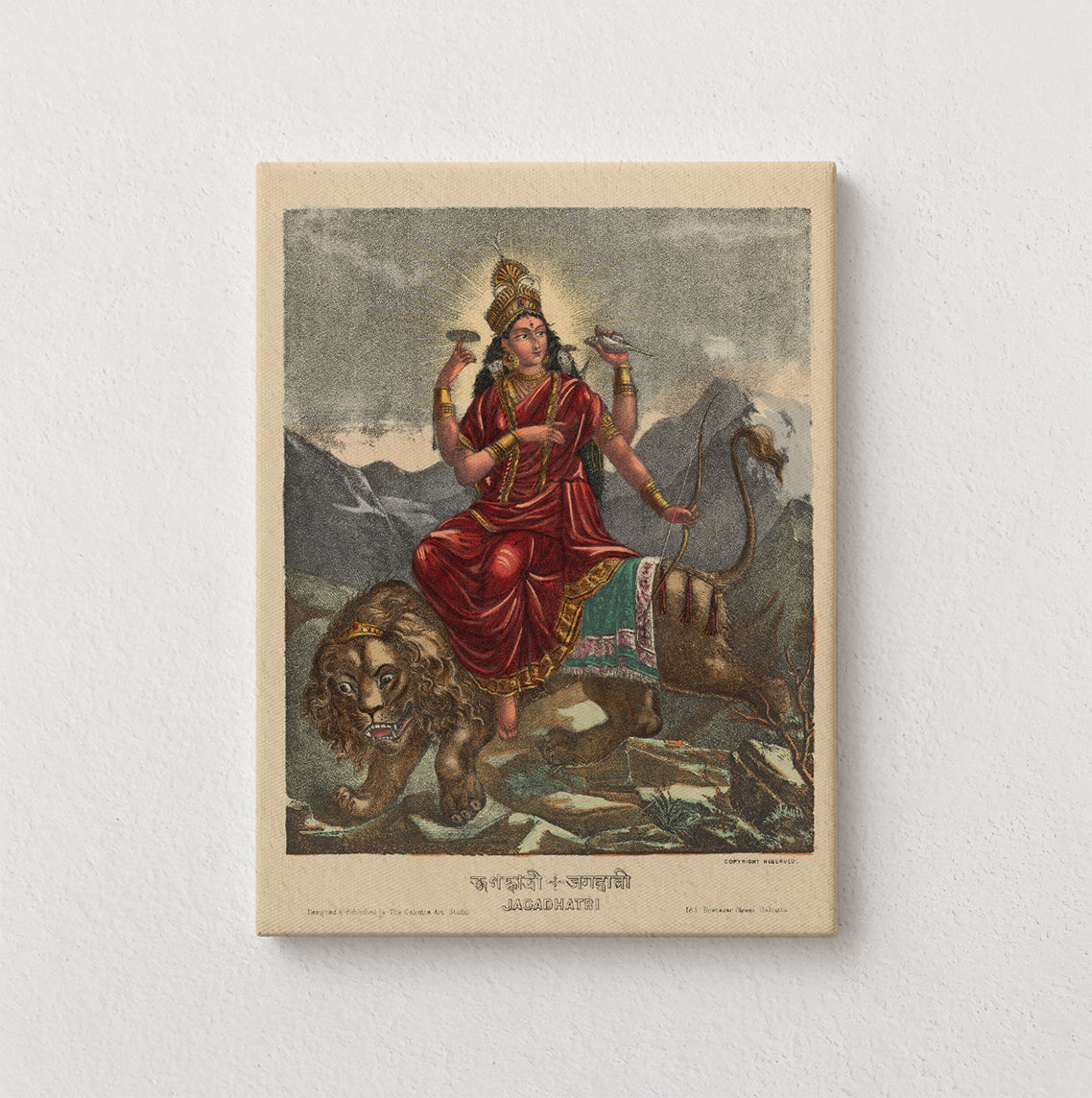 Goddess Jagadhatri