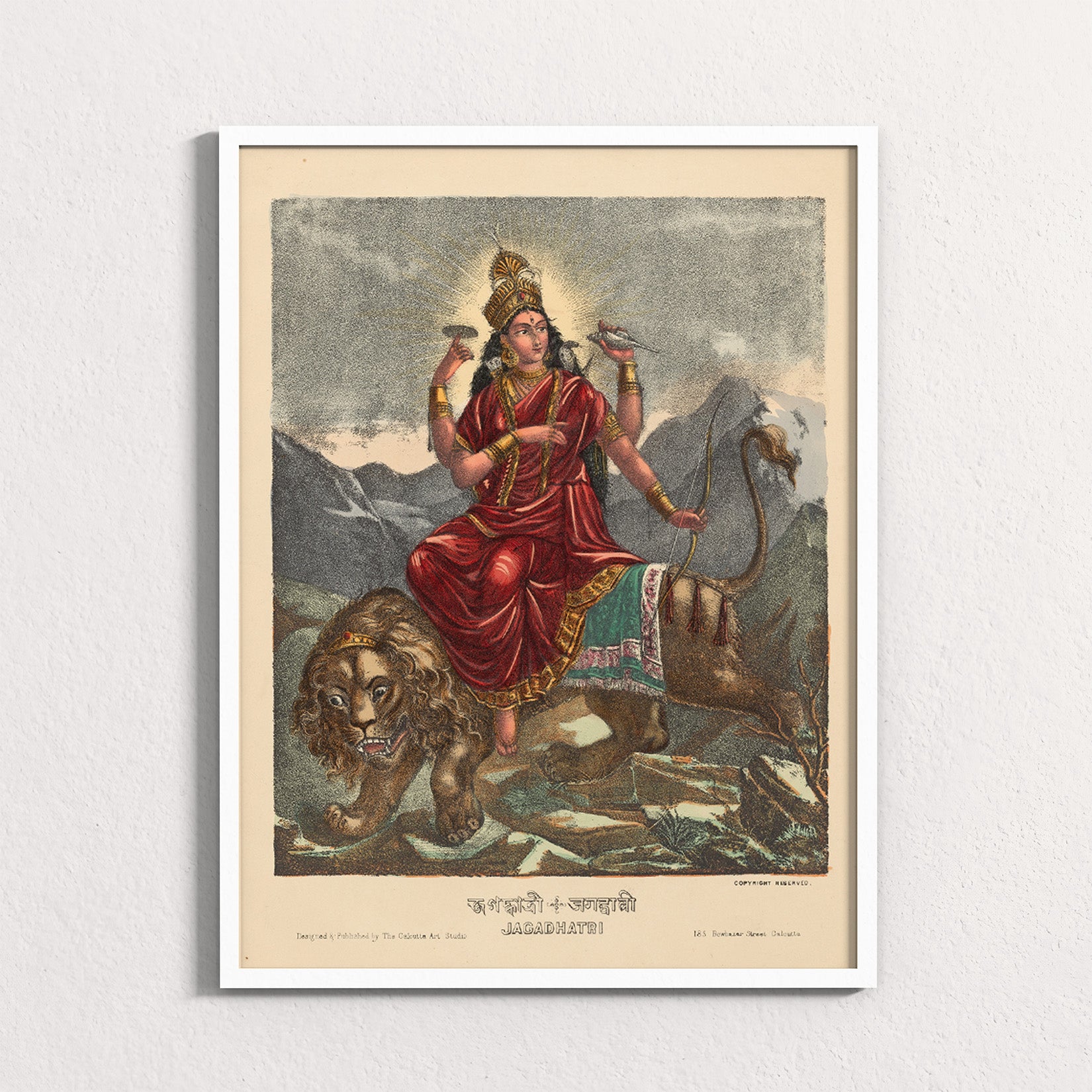 Goddess Jagadhatri