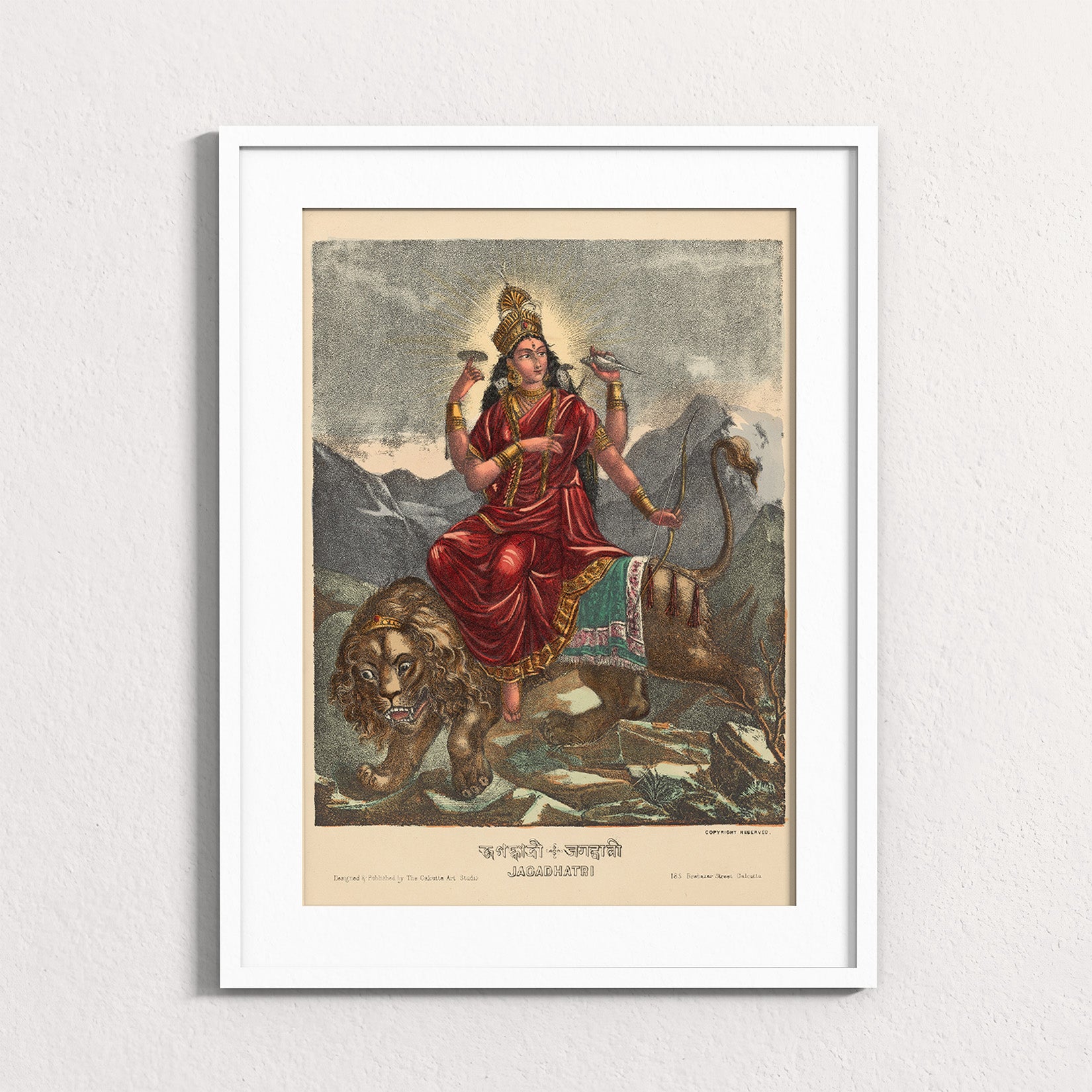 Goddess Jagadhatri