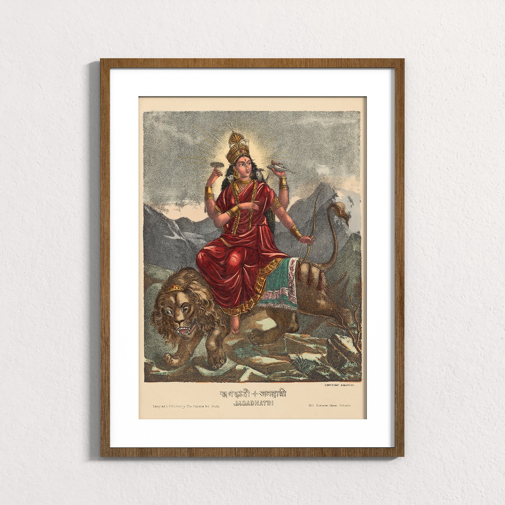 Goddess Jagadhatri
