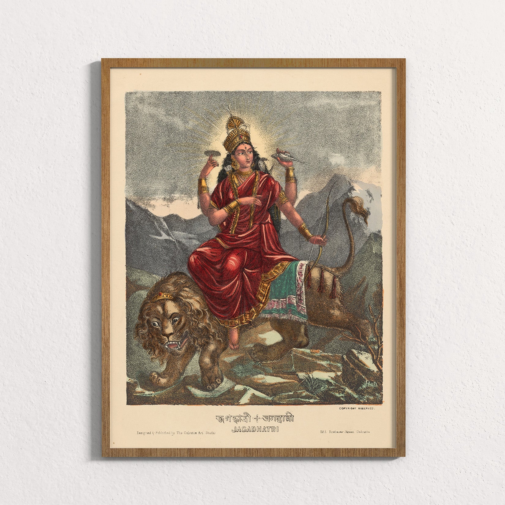 Goddess Jagadhatri
