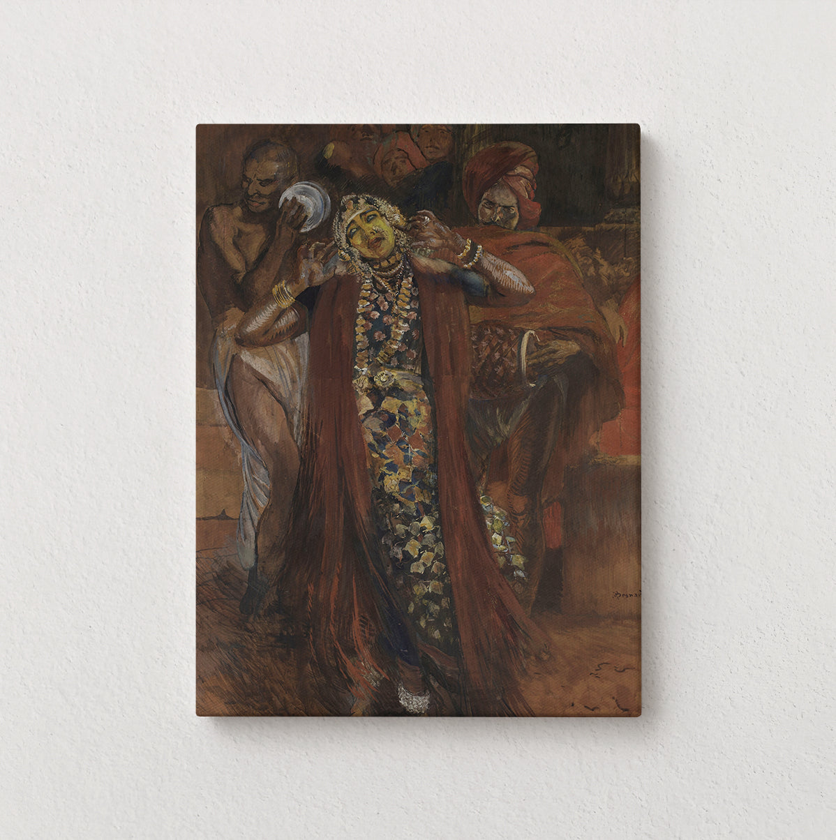 Danseur au masque jaune