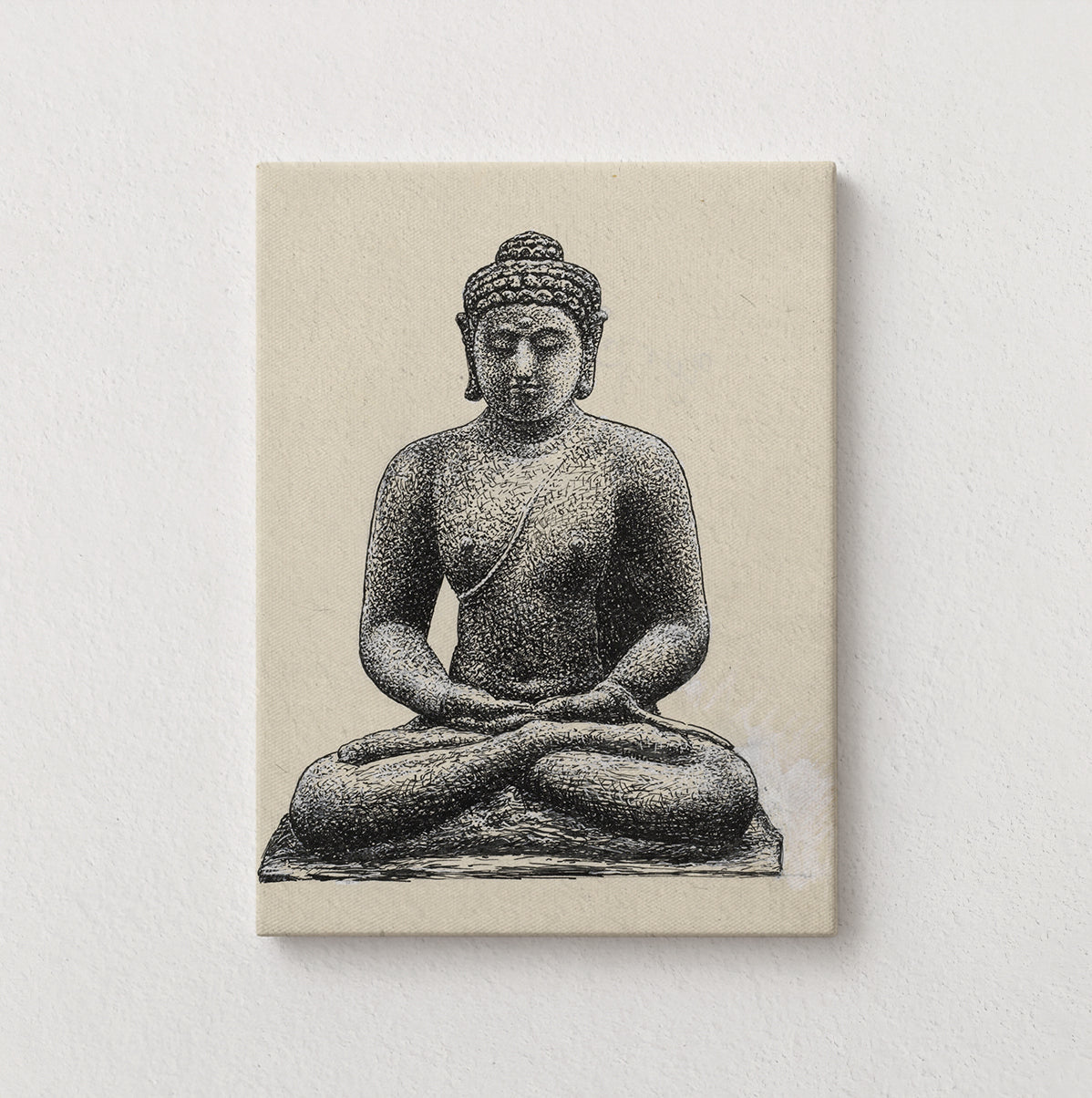 Buddha on Borobudur
