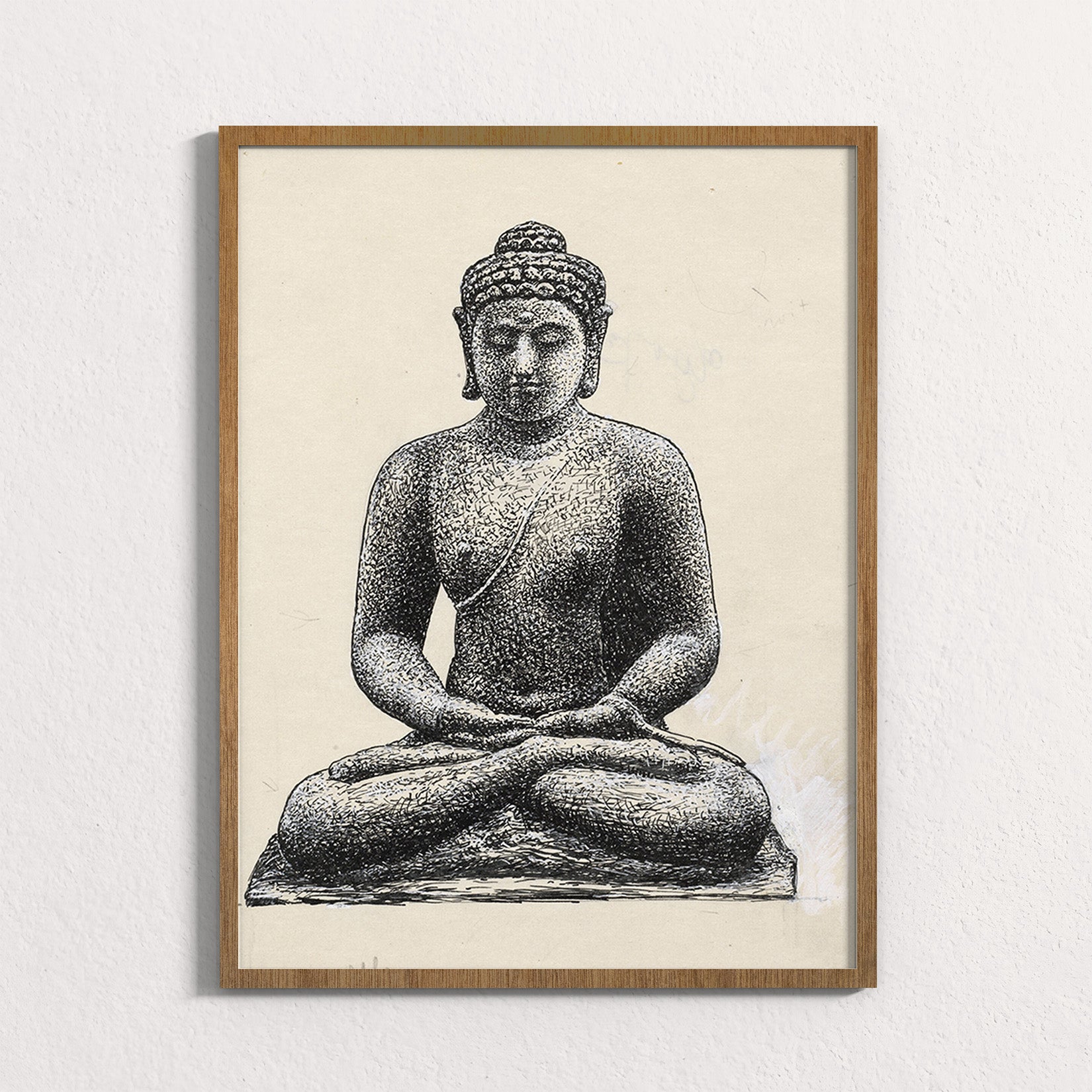 Buddha on Borobudur