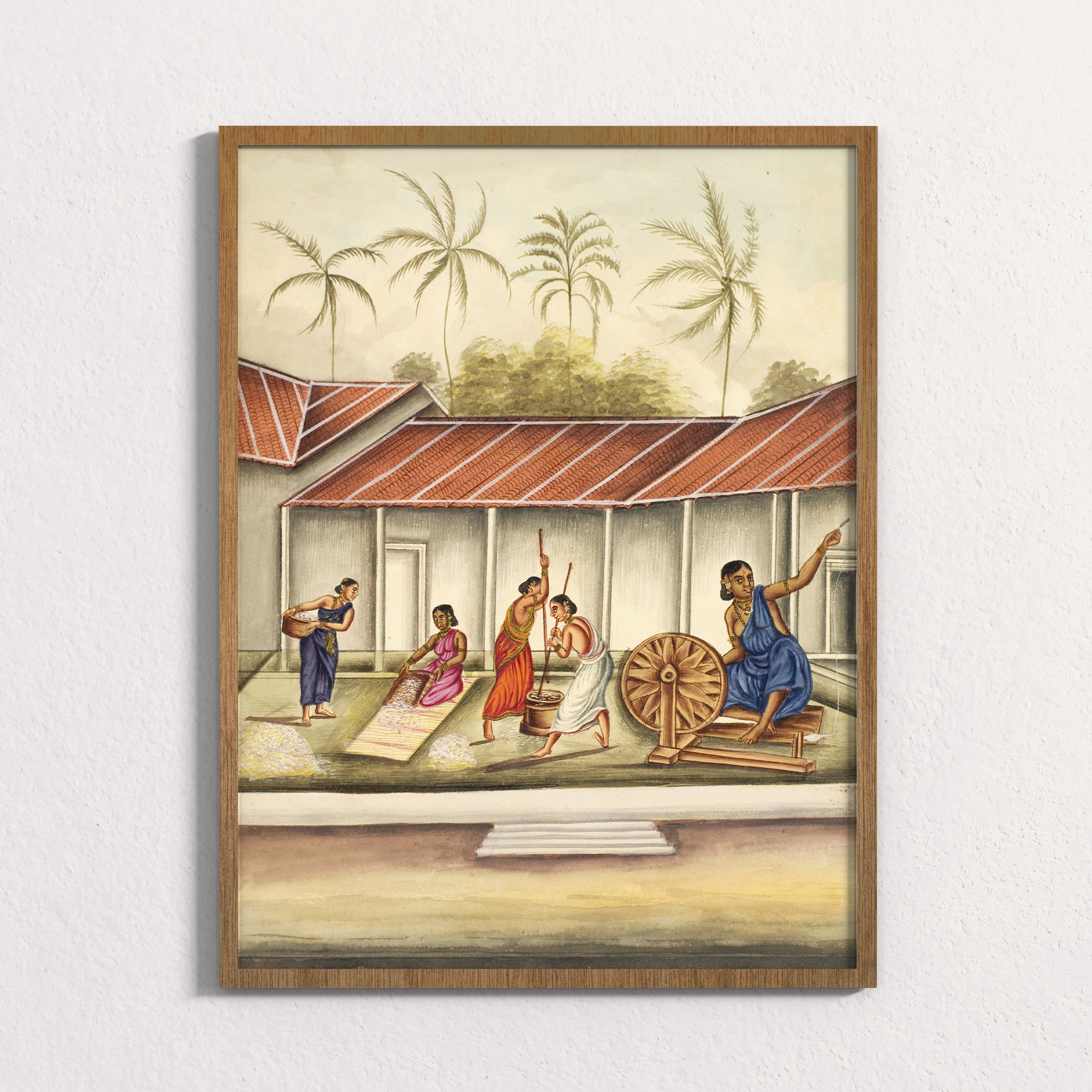 Courtyards of Tamil Life