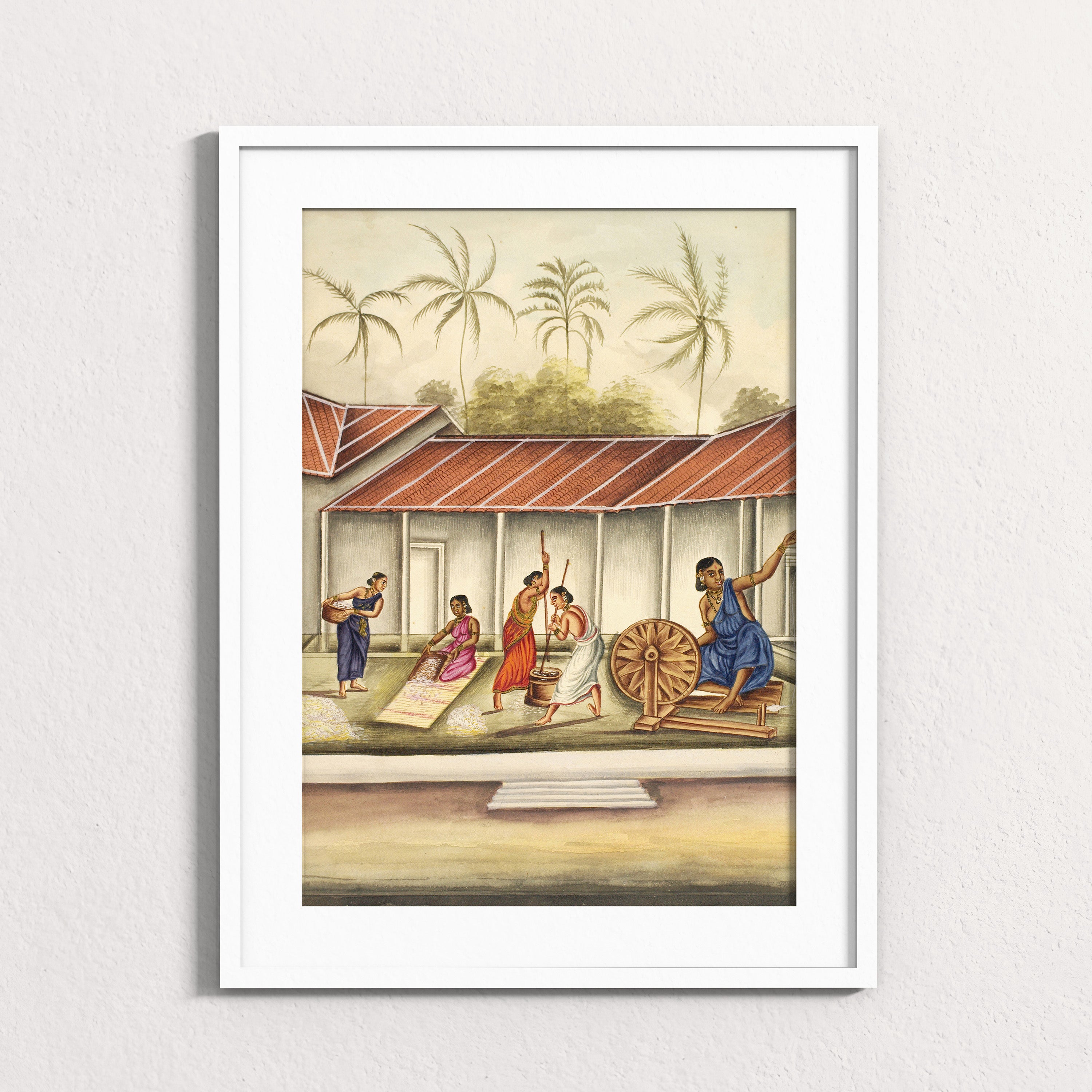 Courtyards of Tamil Life